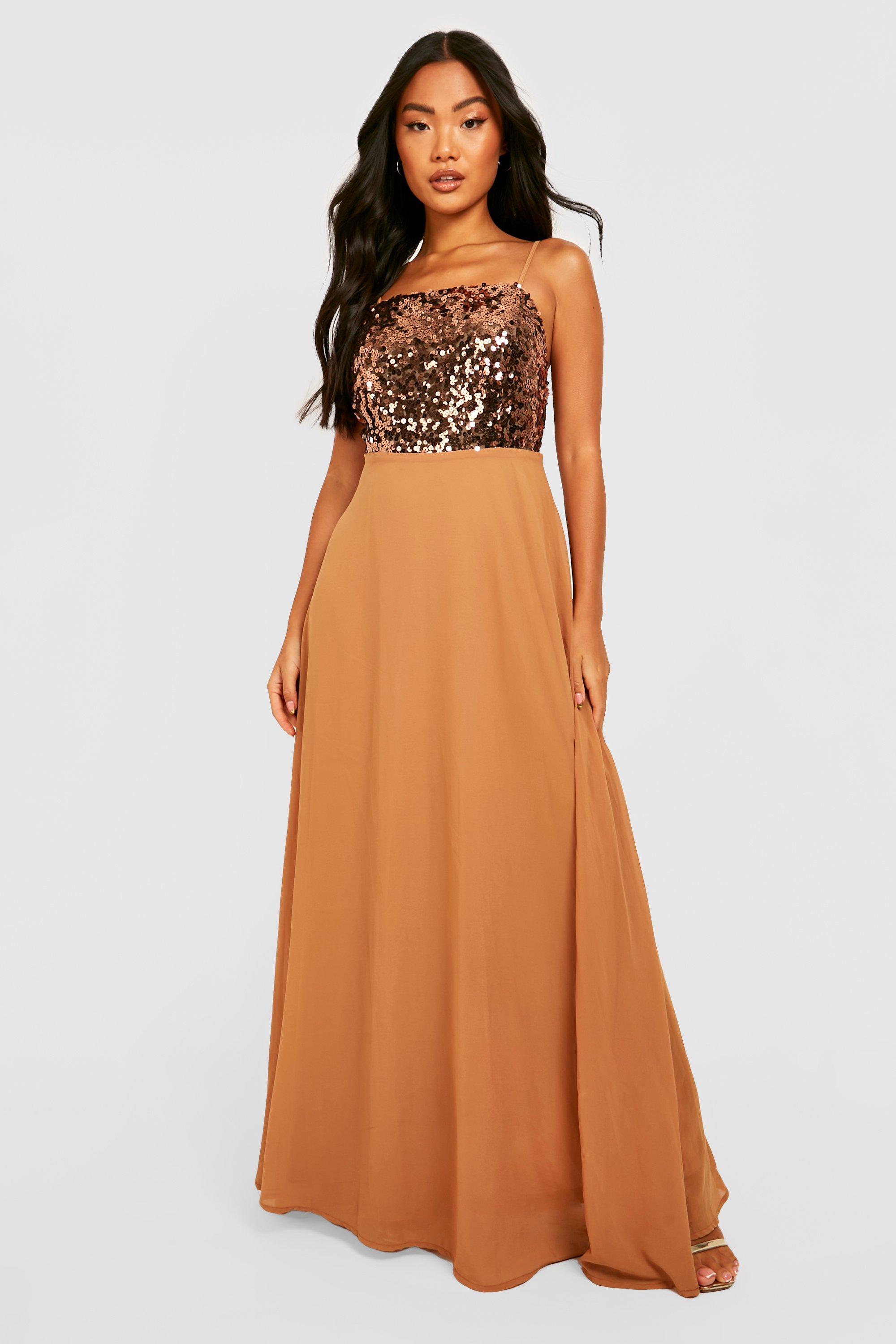 Petite maxi dresses special occasion sale