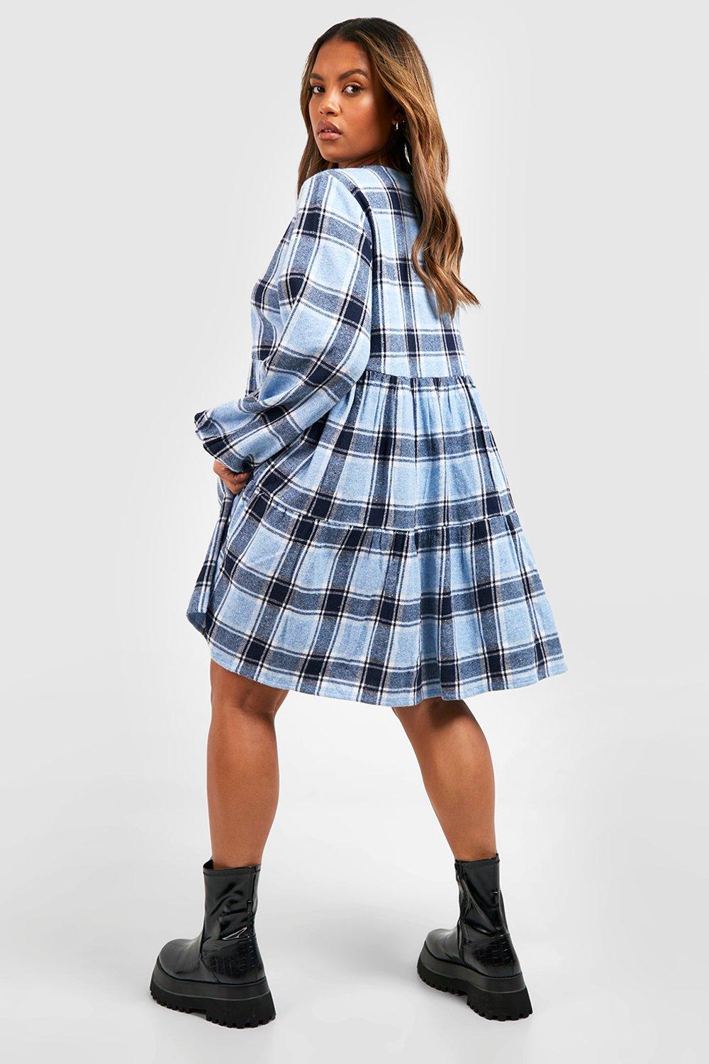 Boohoo 2025 checkered dress