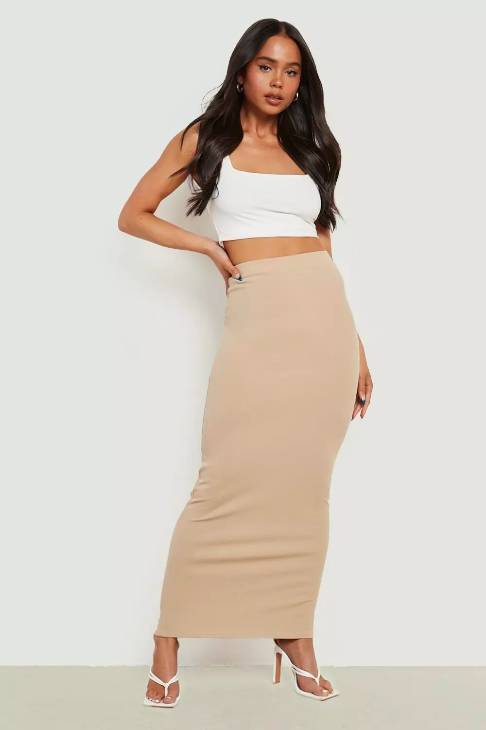 Scuba hot sale maxi skirt