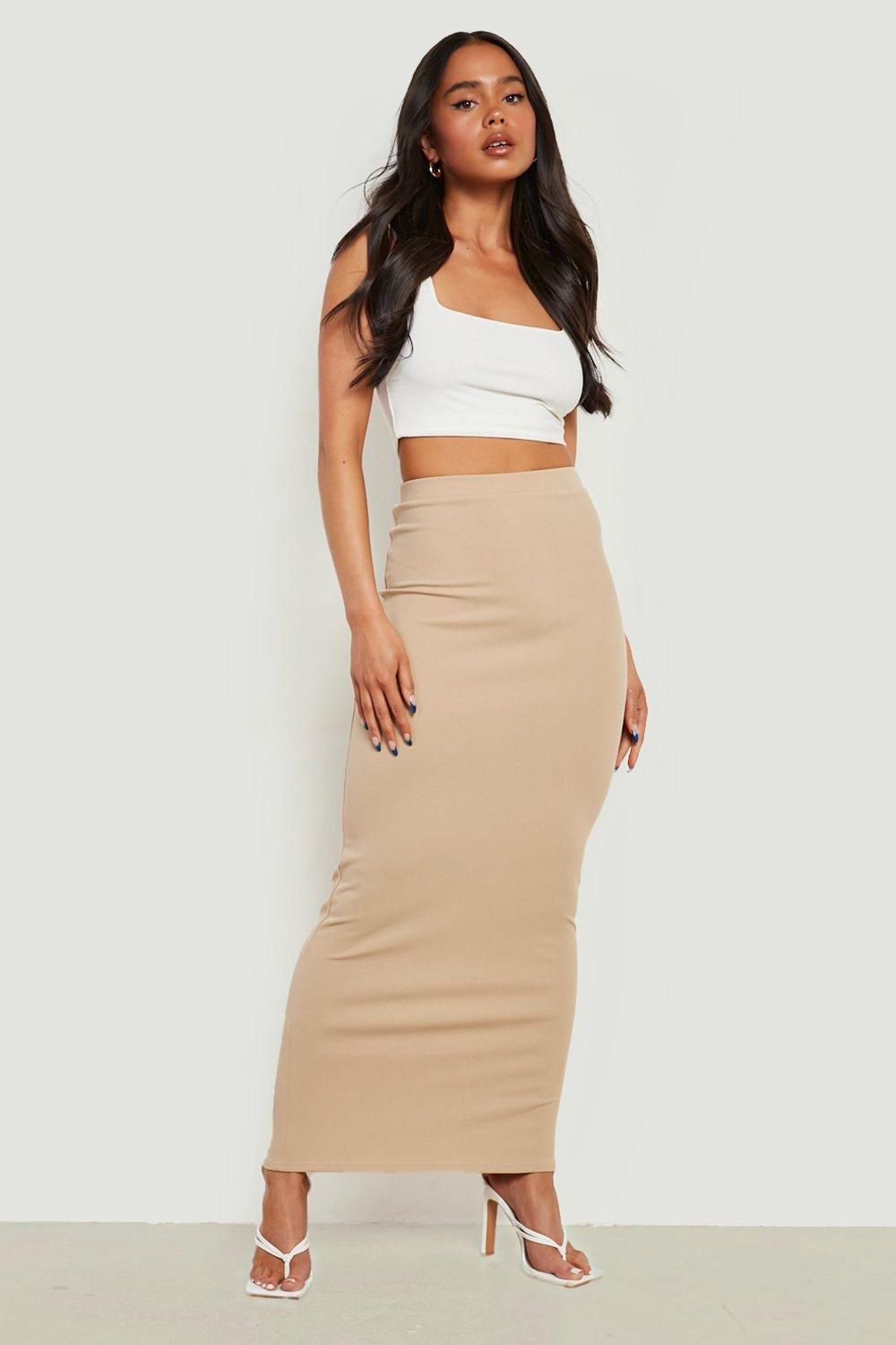 Petite bodycon 2025 maxi skirt