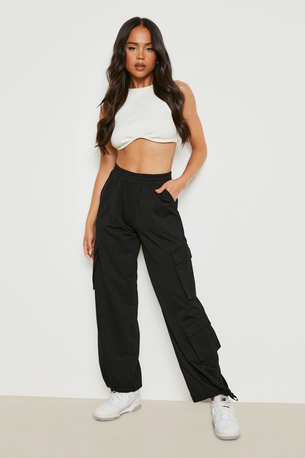 Petite women's best sale sweatpants with pockets