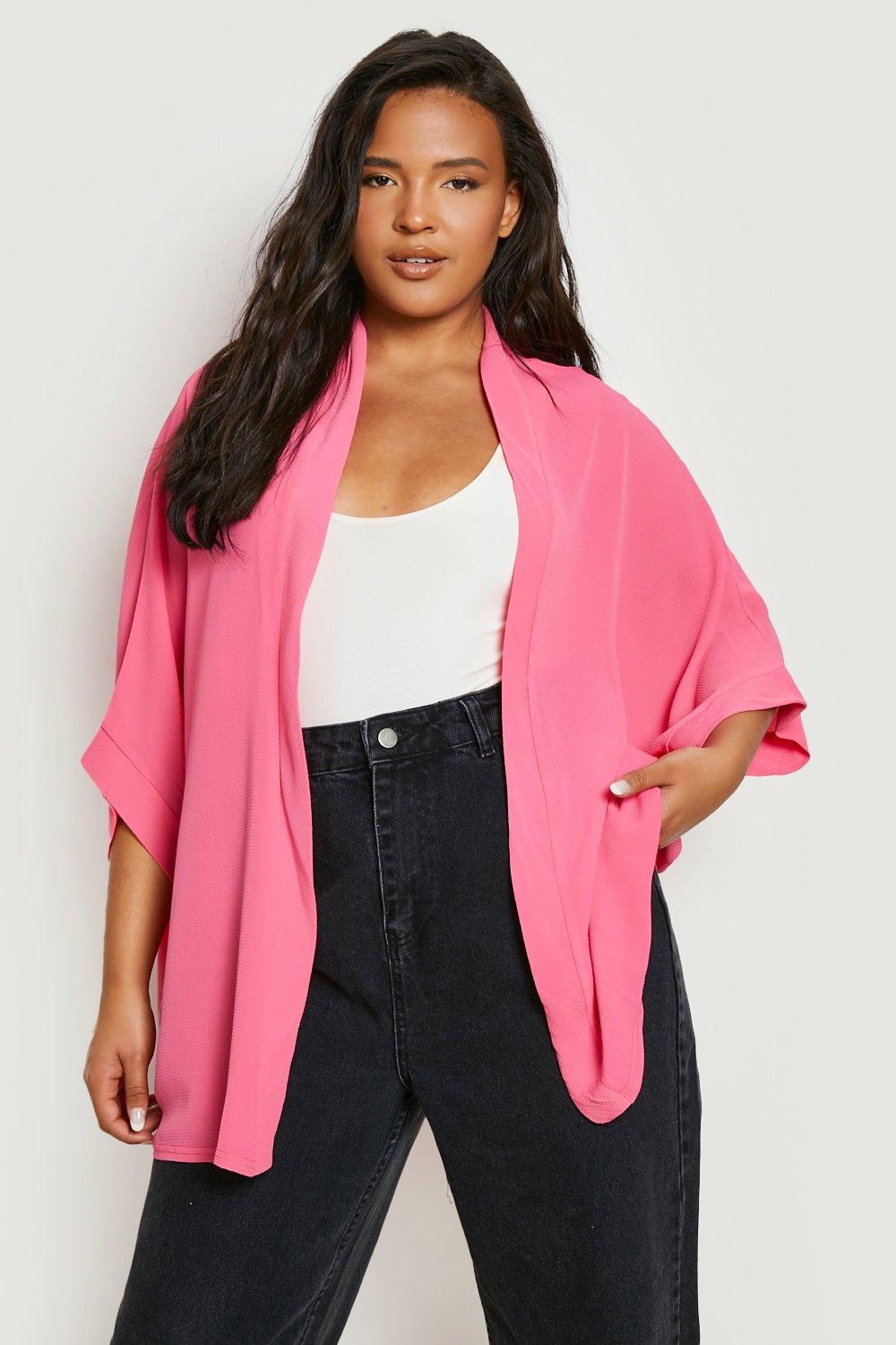 plus size long kimono cardigan