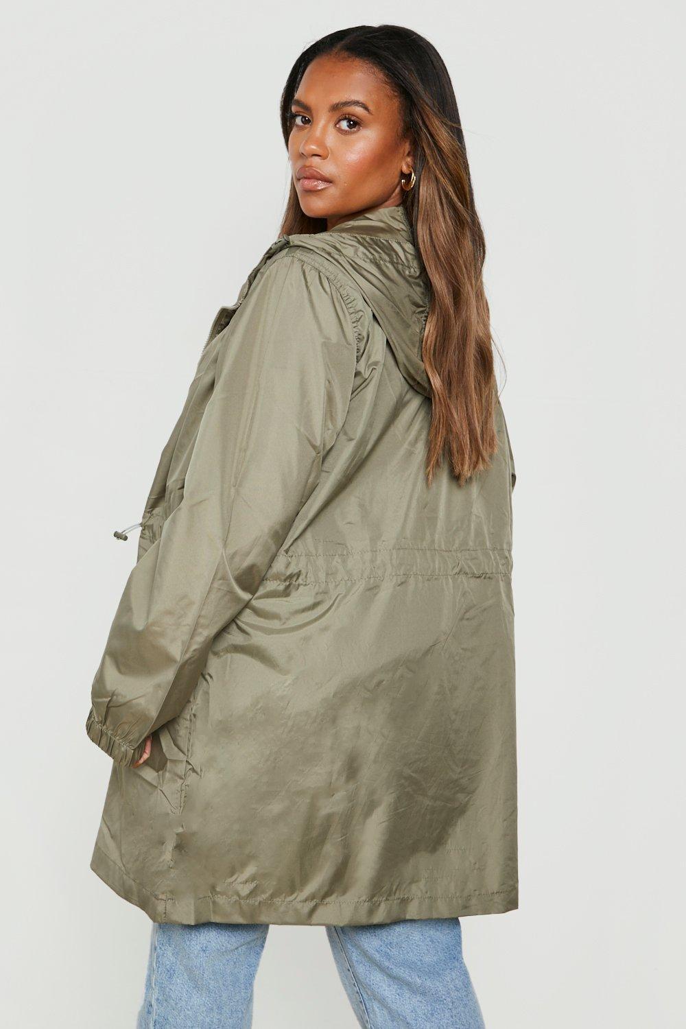 Plus Coated Rain Mac