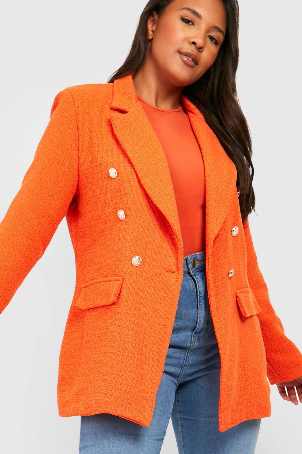 Button on sale blazer womens