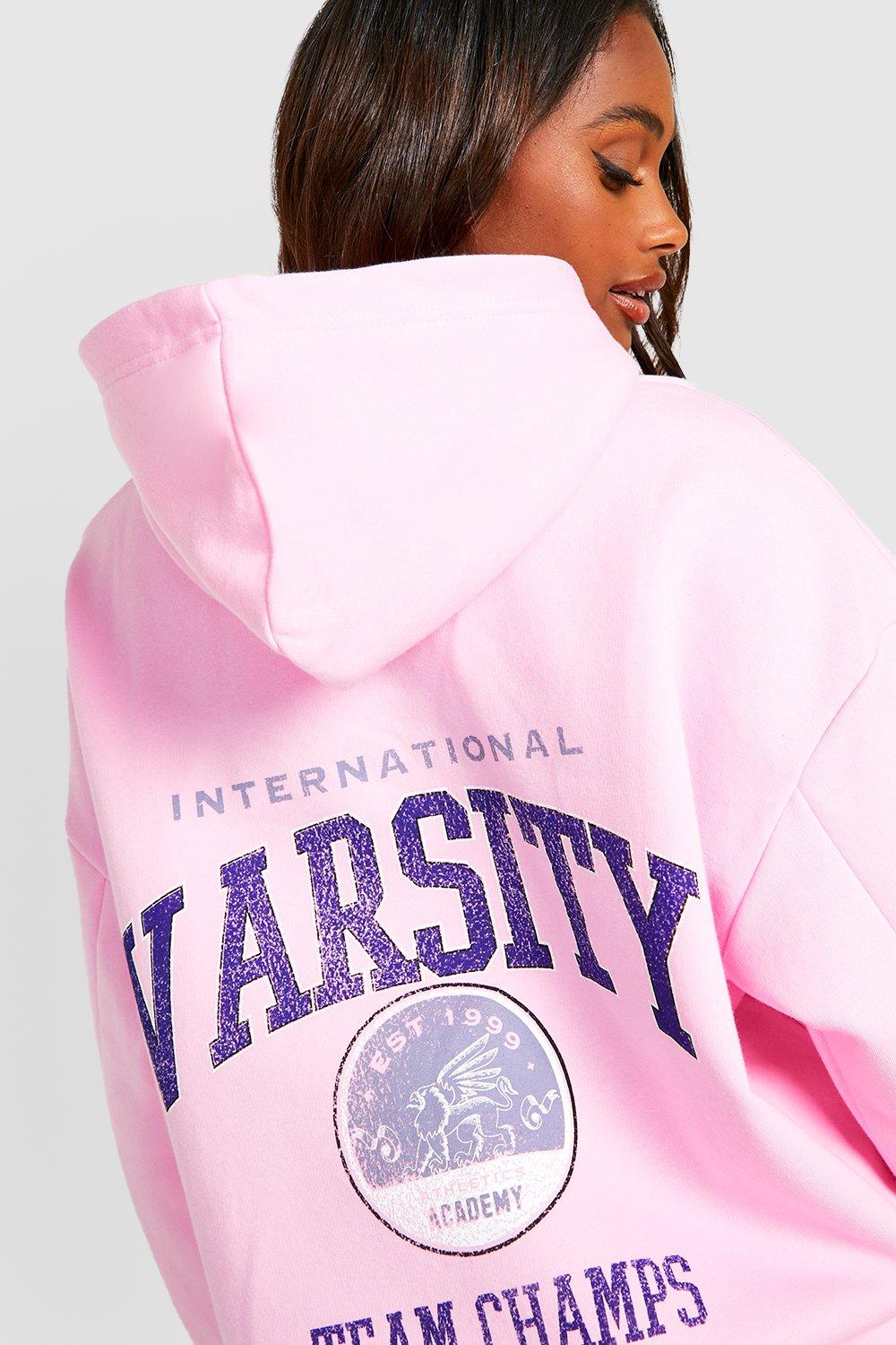 3d Embroidered Oversized Hoodie