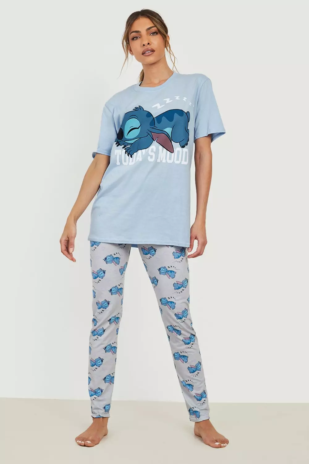 Lilo & Stitch Tank Top Legging Set Outfit, Colorful, 3D All Over Print, S - 5XL Full Size, CTLLS01