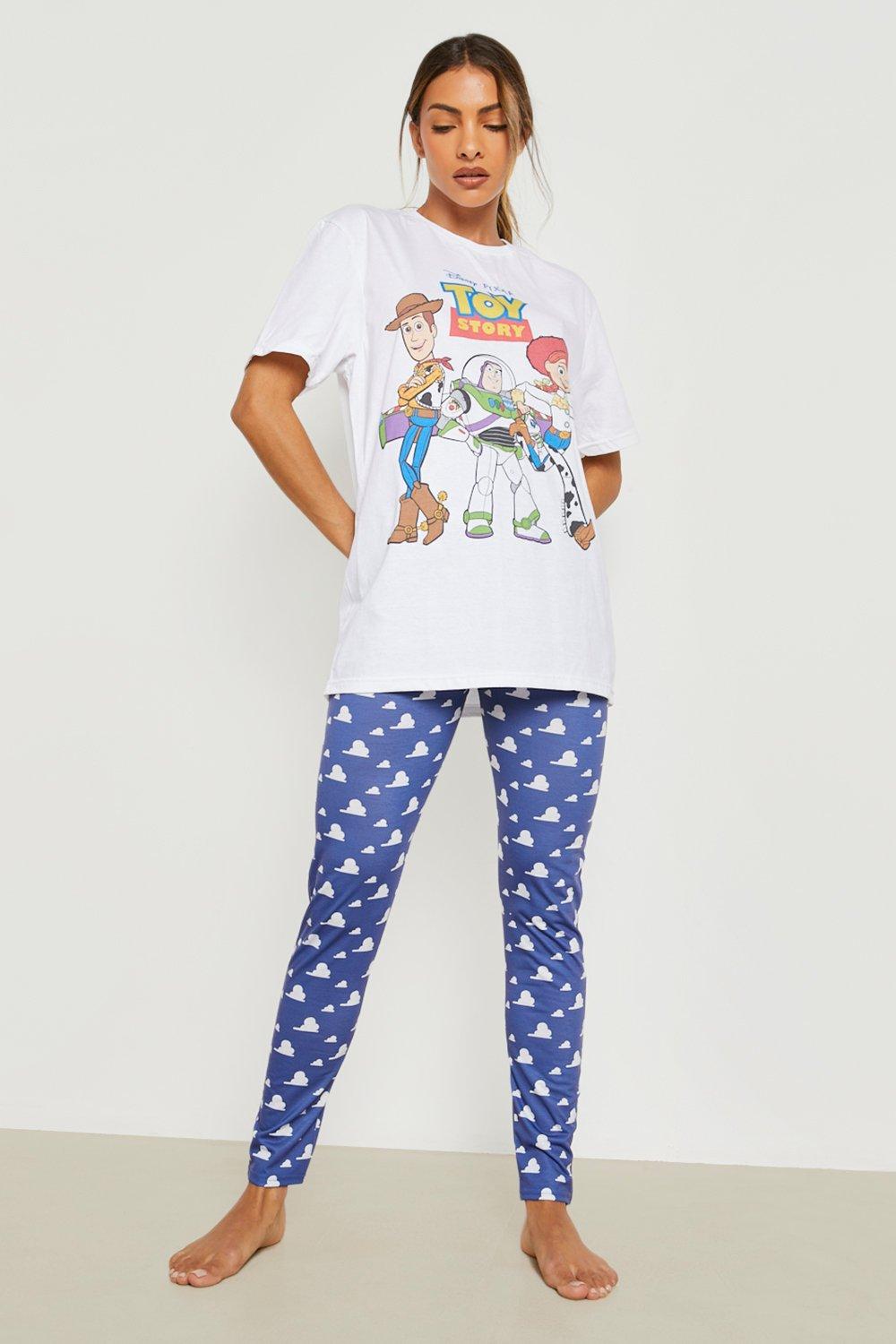 Women s Disney Toy Story Pj Legging Set Boohoo UK