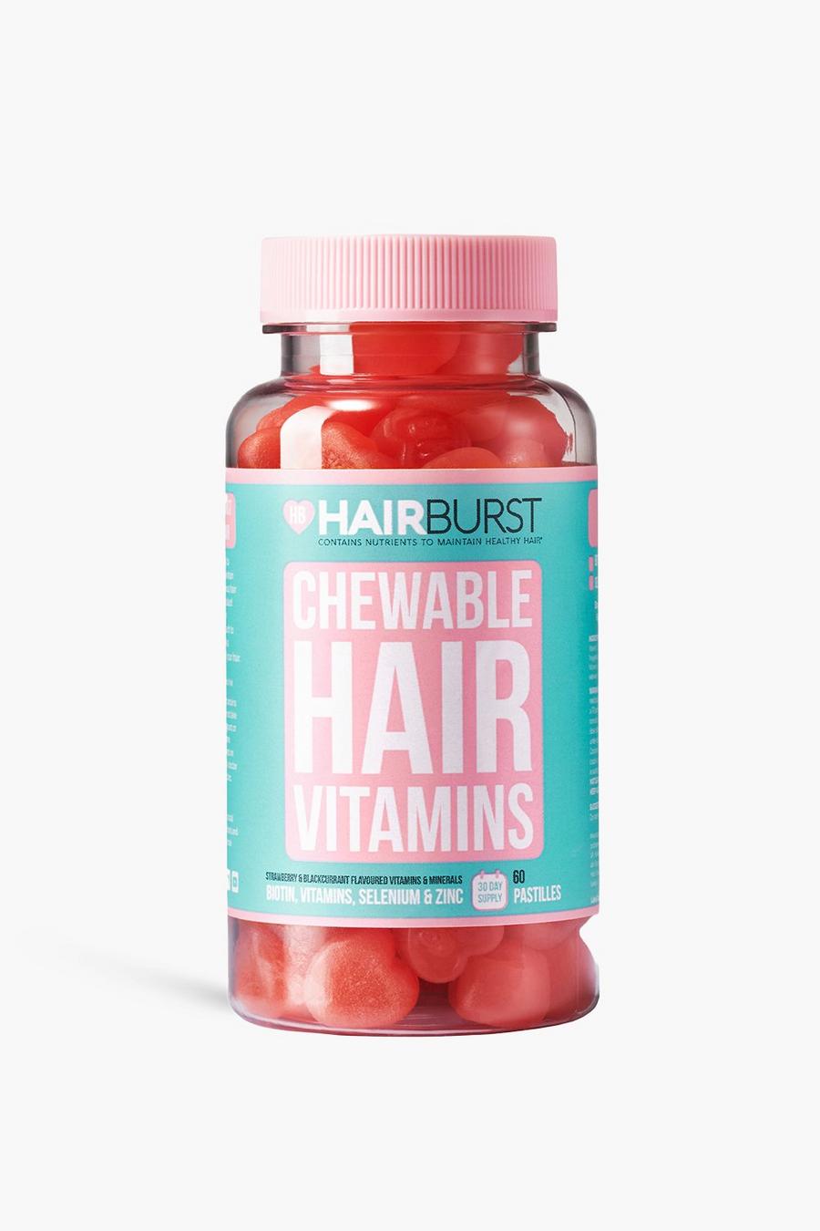 Hairburst - Vitamines pour les cheveux - Parfum fraise, Red image number 1