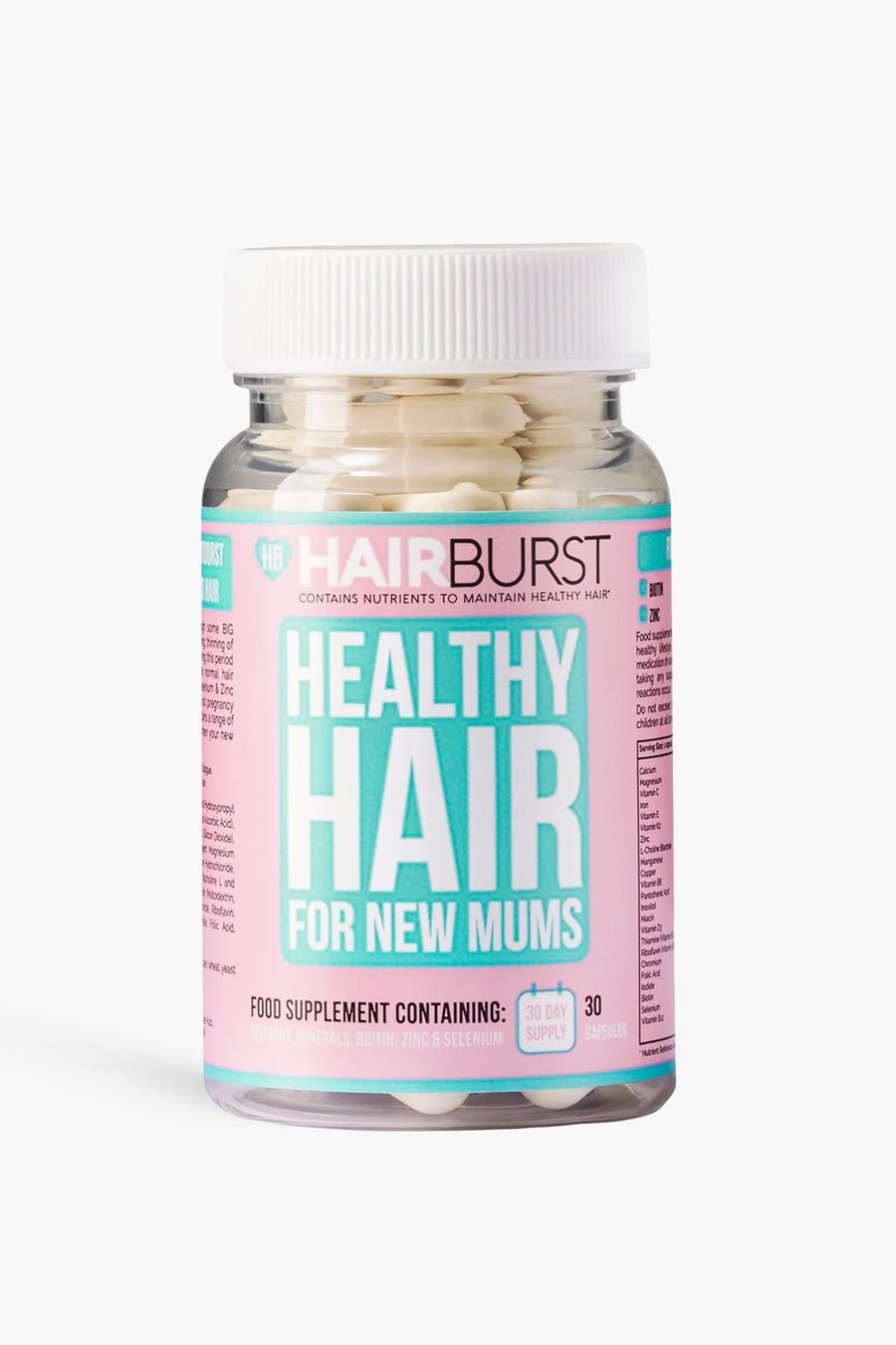 Clear transparent HairBurst Pregnancy Hair Vitamins