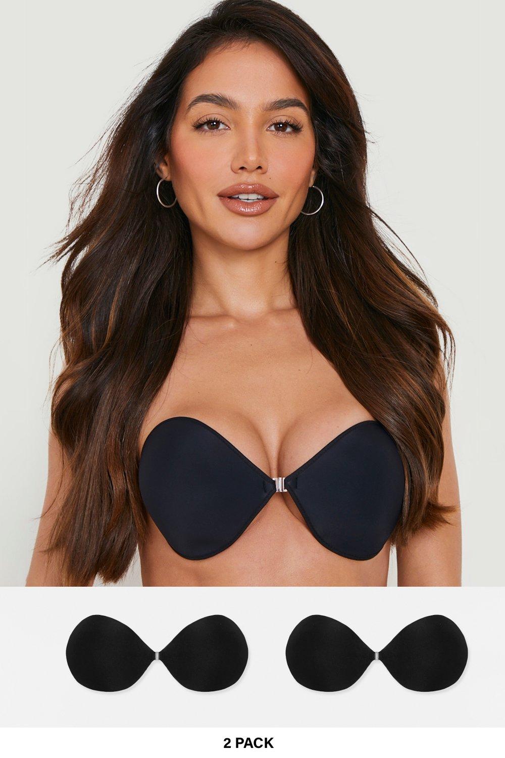 Stick On Enhance Lace Up Bra