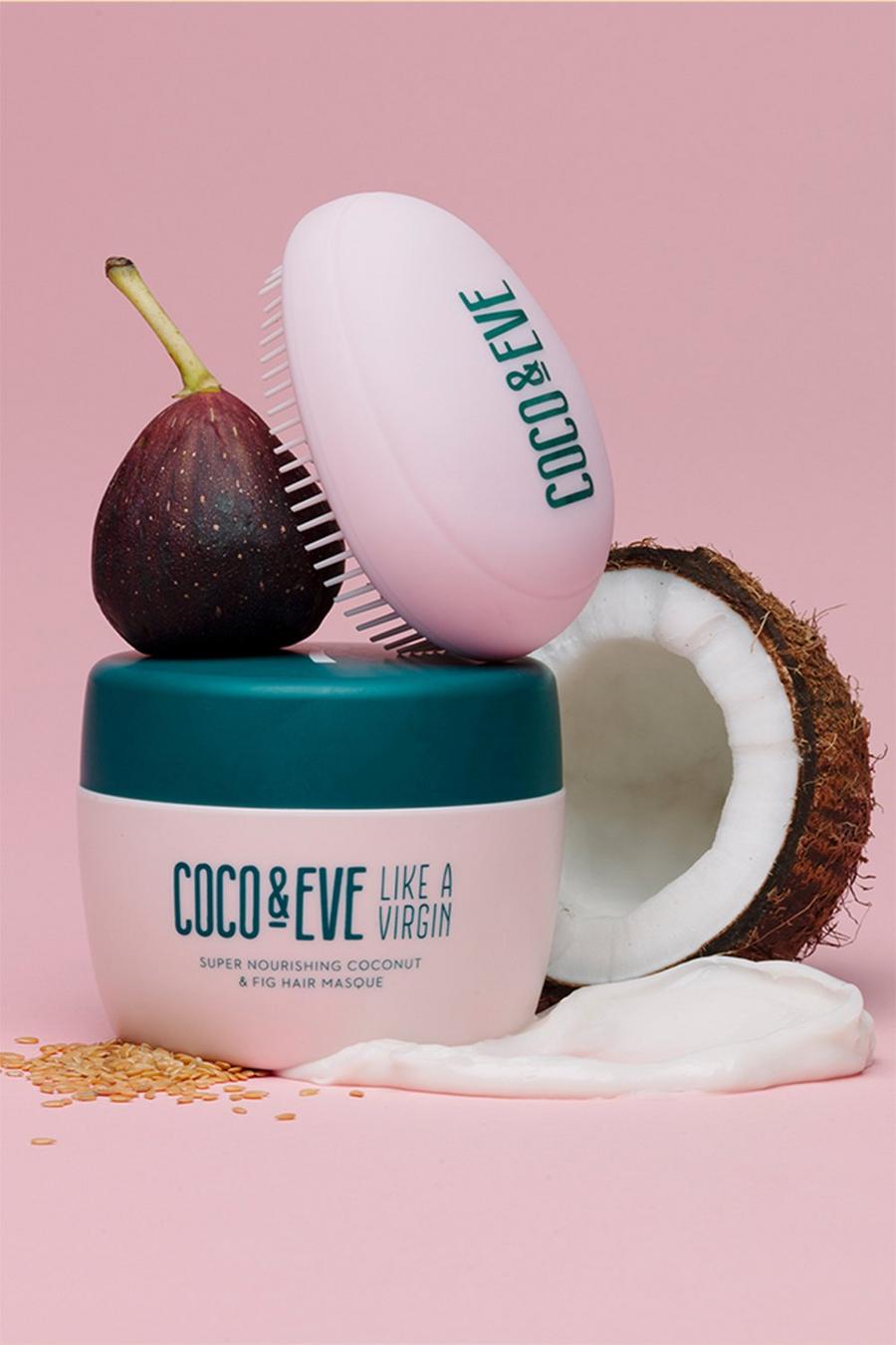 Baby pink Coco & Eve Like A Virgin Super Nourishing Coconut & Fig Hair Masque 212ml image number 1
