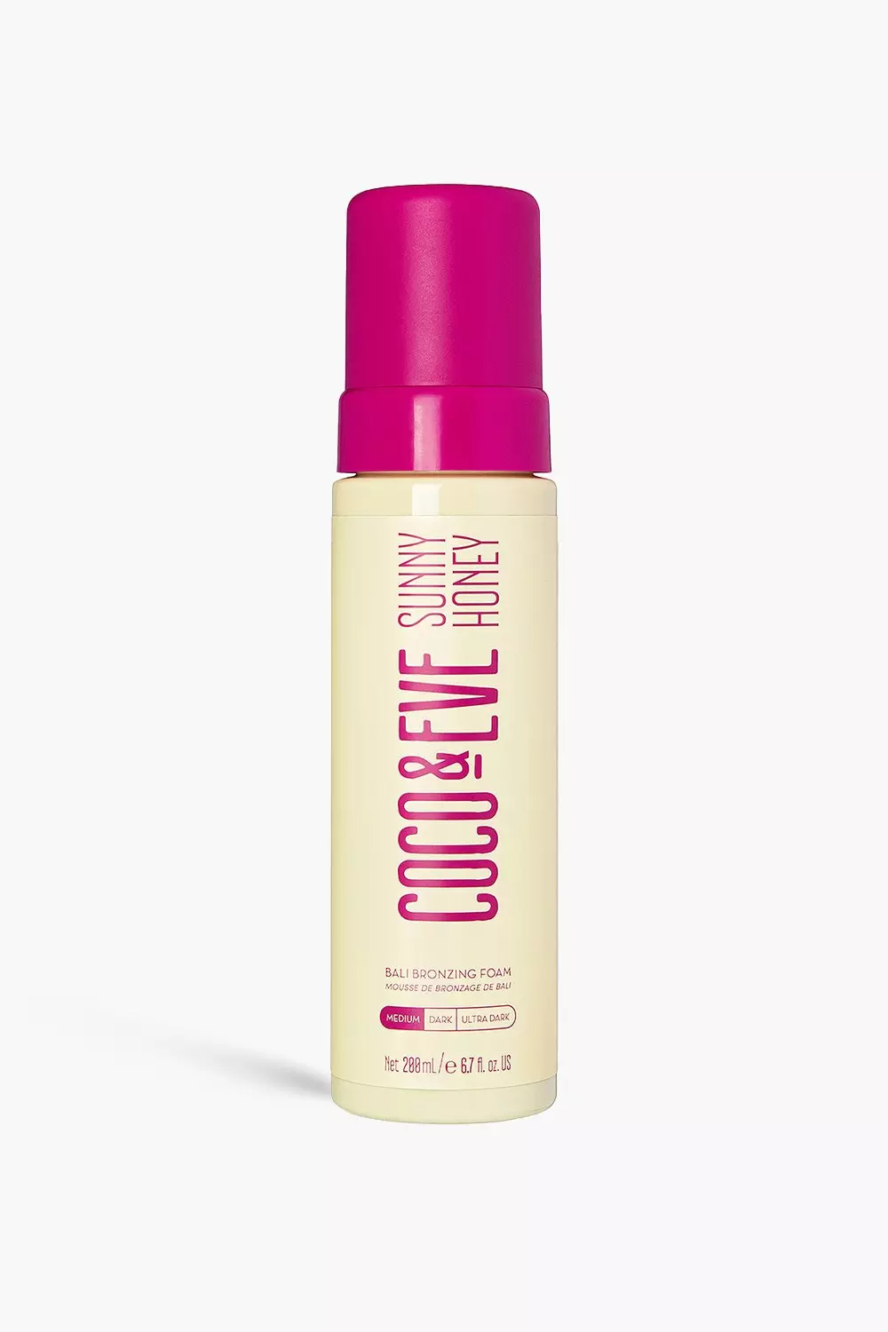Yellow Coco & Eve Self Tan Travel Kit Medium - 60ml Medium Tan + Tan Mitt alternative image