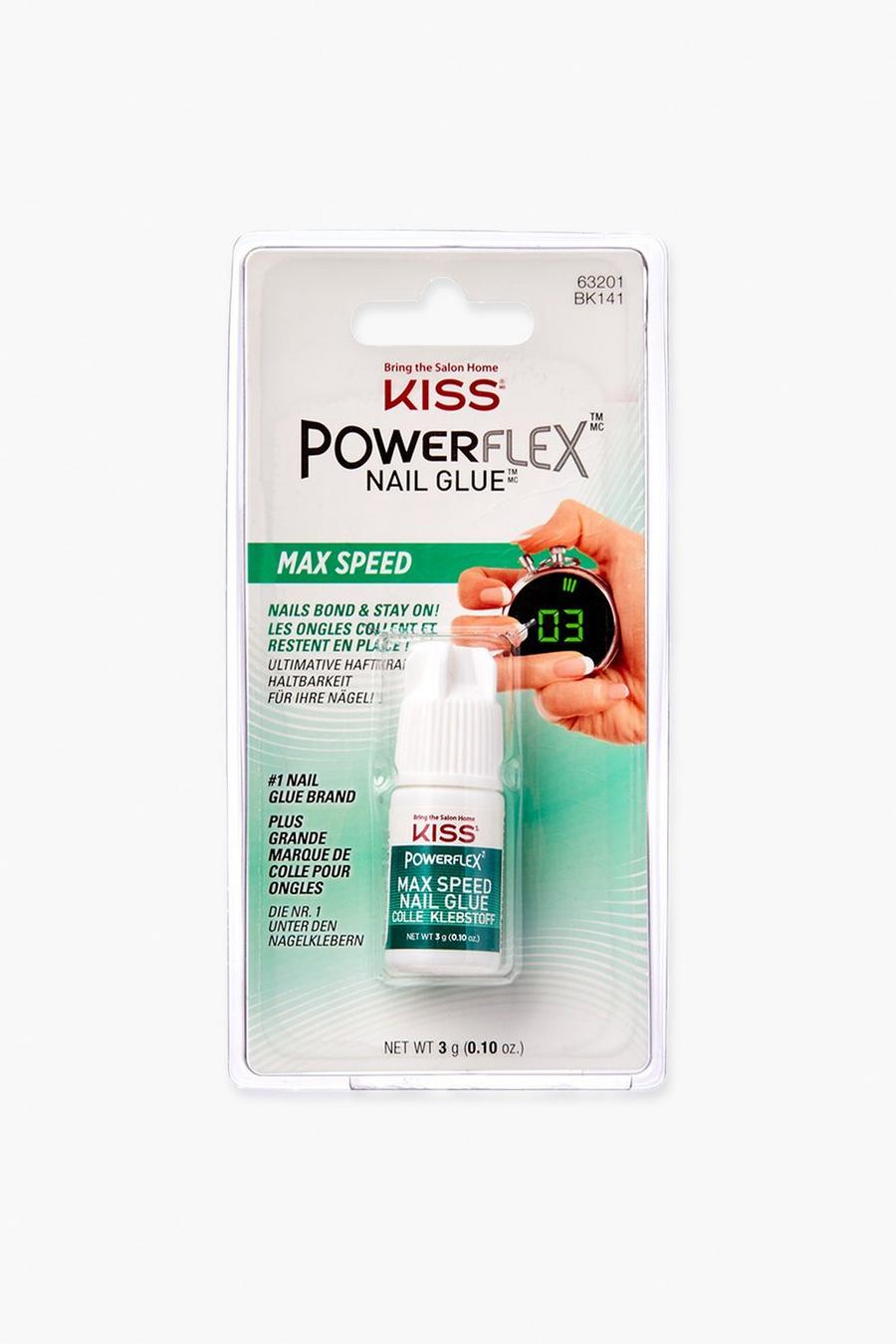 Kiss Powerflex Colla adesiva per unghie rapida, Clear image number 1