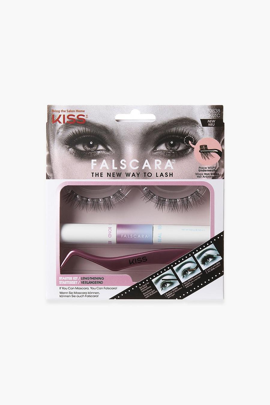 Kiss Falscara Starter Kit per ciglia finte, Black image number 1