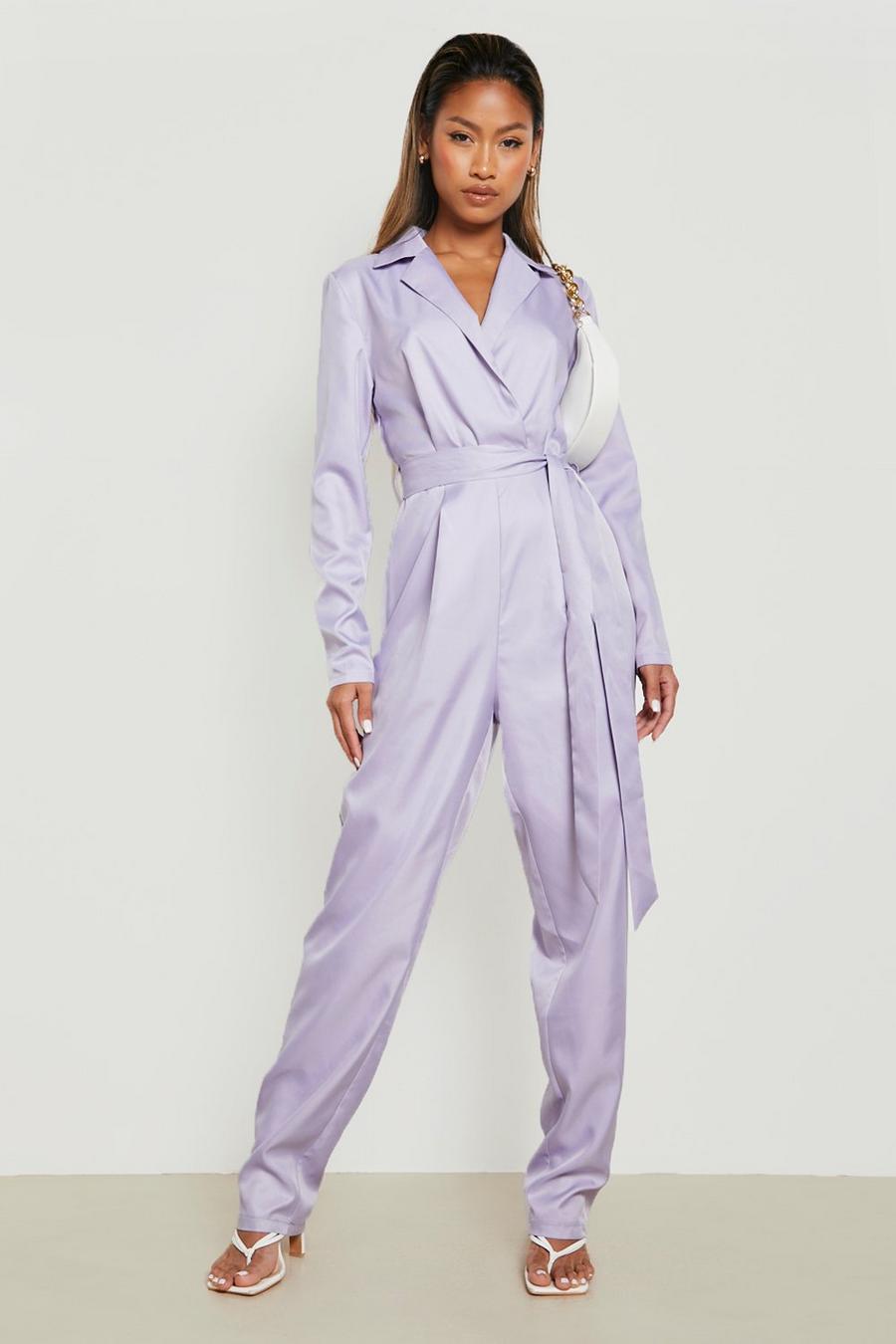 Lilac Woven Tailored Jumpsuit image number 1