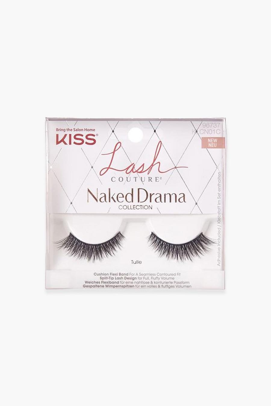 Kiss - Faux cils Lash Couture - Naked Drama - Tulle, Black image number 1