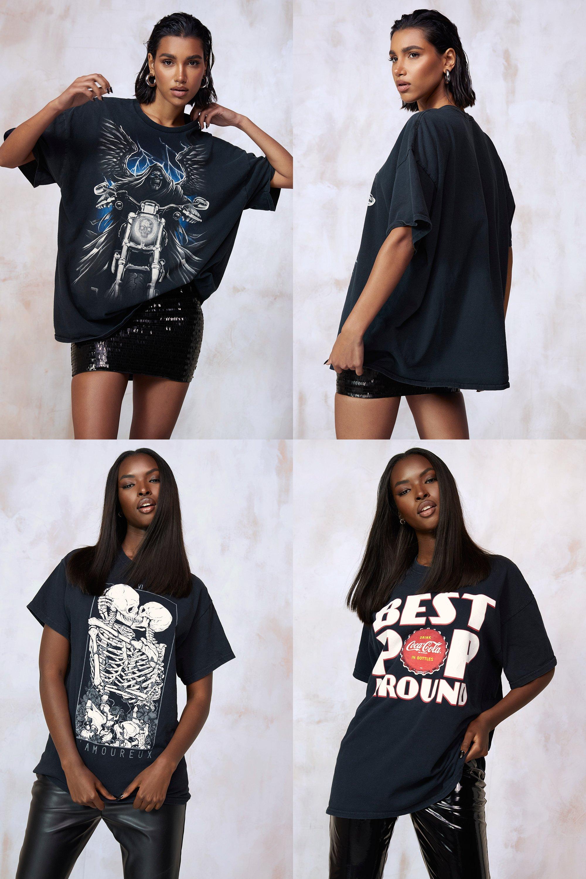 T shirt style rock sales