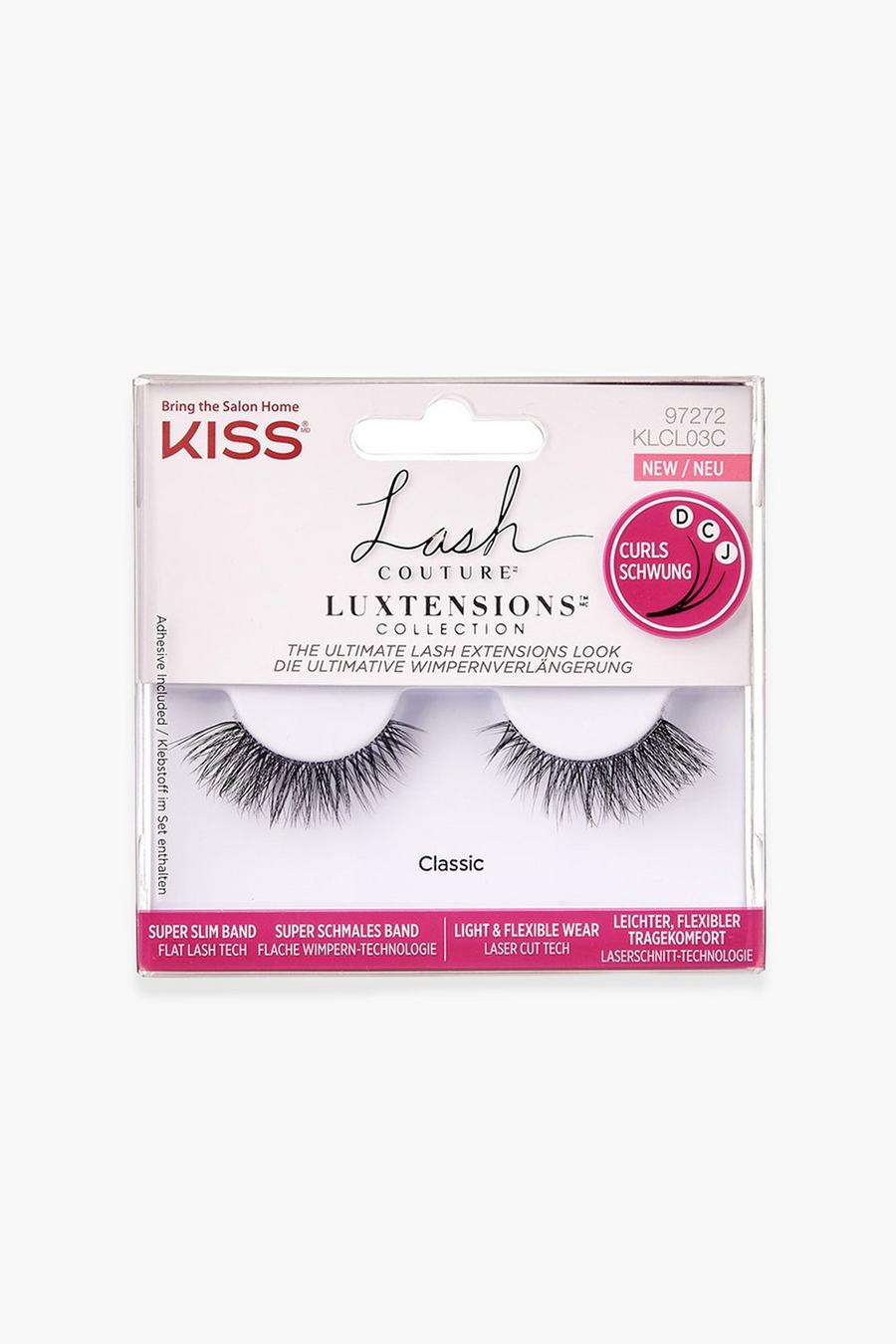 Kiss Lash Couture Luxtensions Strip 3 Classic, Black image number 1
