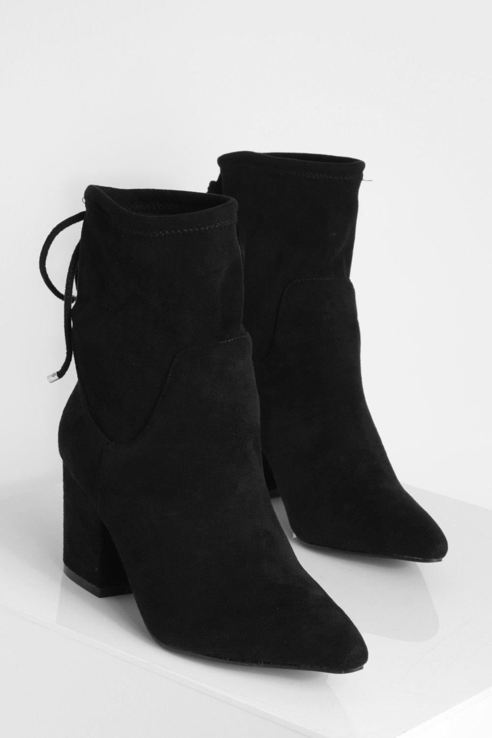 Lace up clearance sock boots