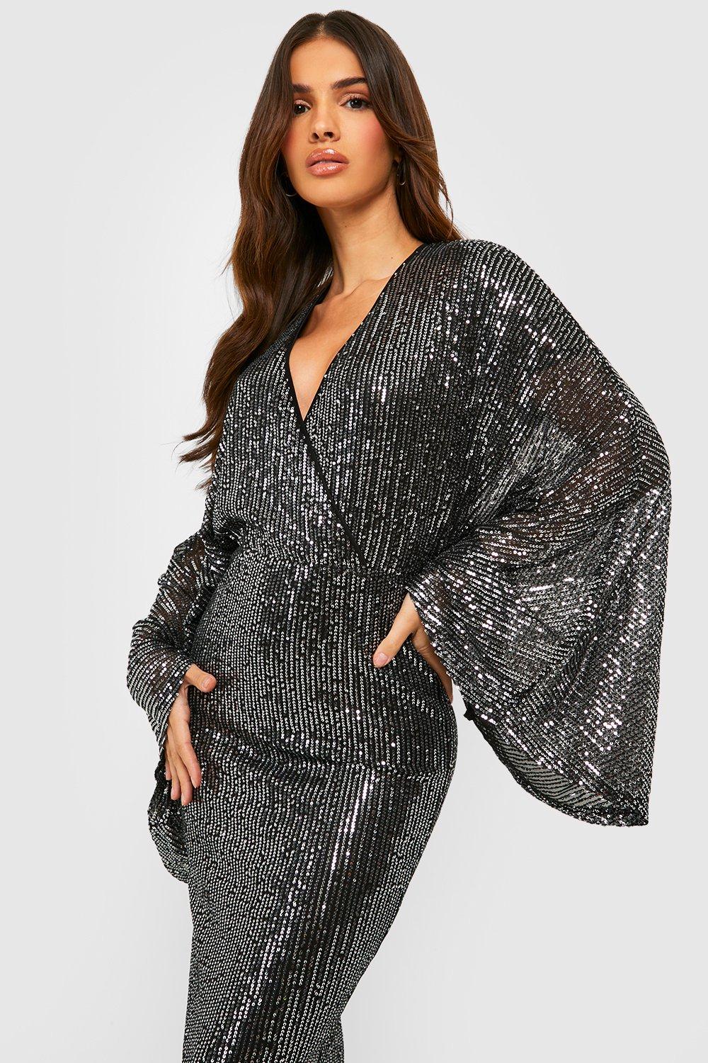 Batwing on sale sequin dress