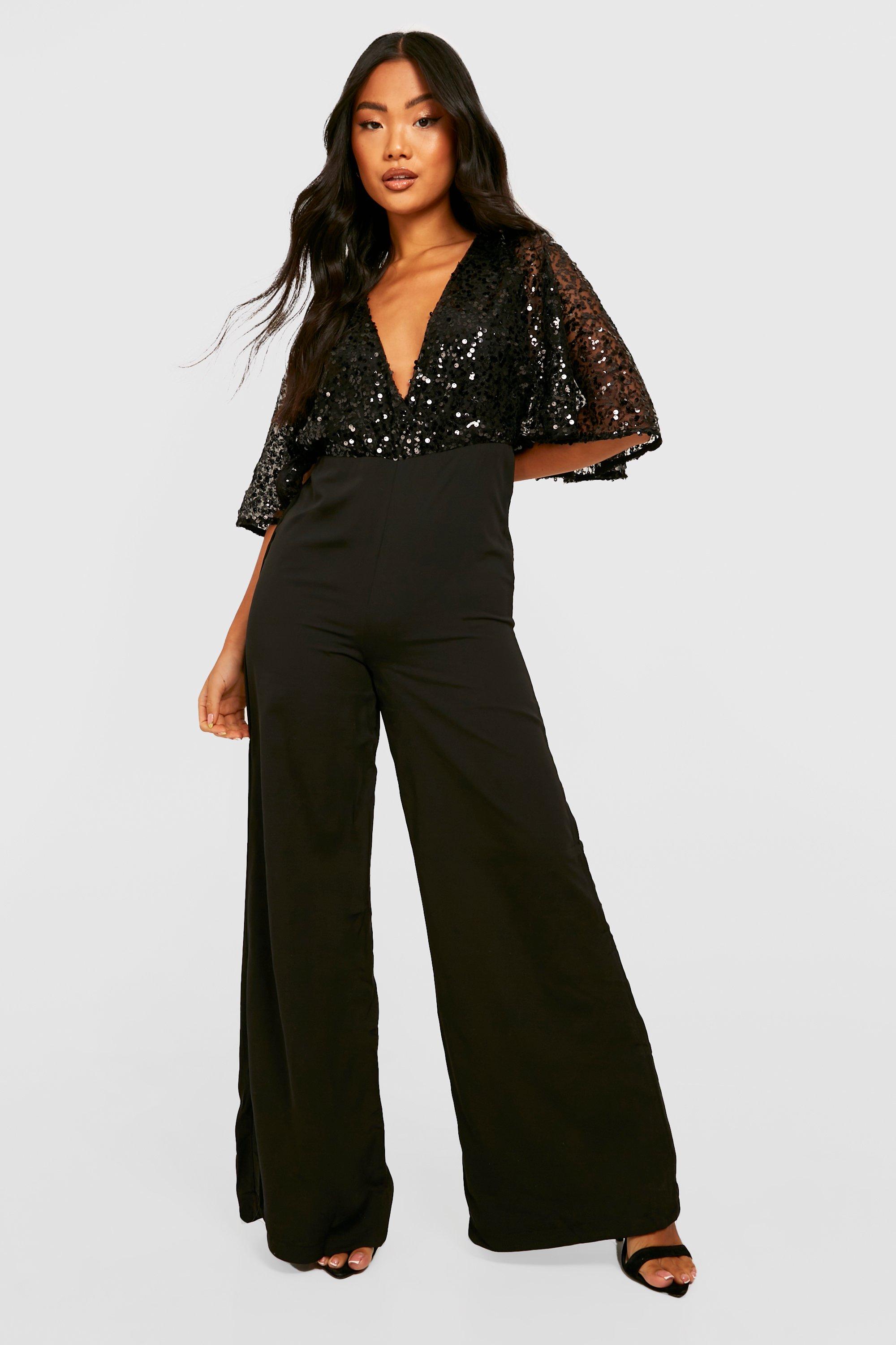 Minelli sequin store top jumpsuit