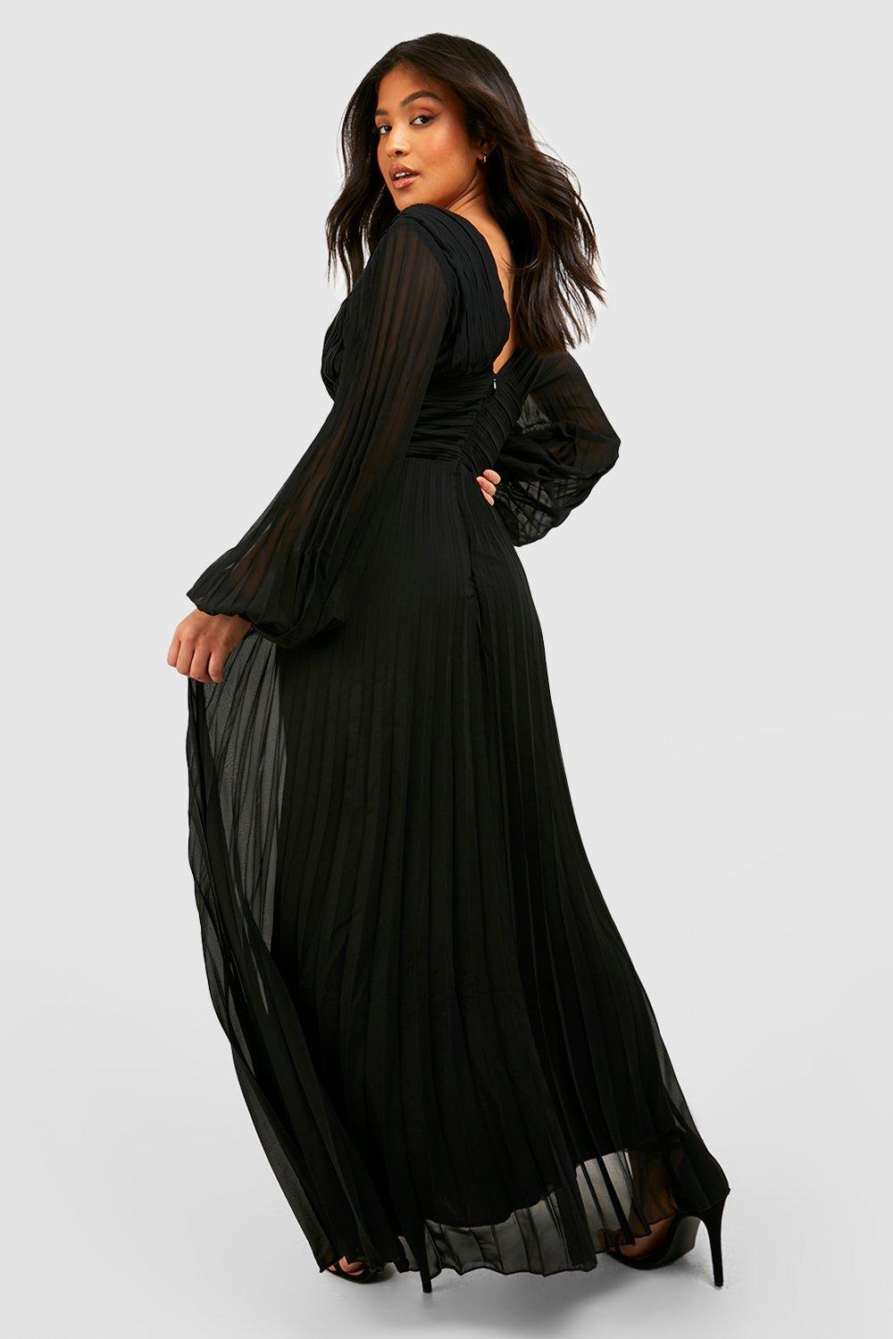 Long sleeve evening dresses petite sale