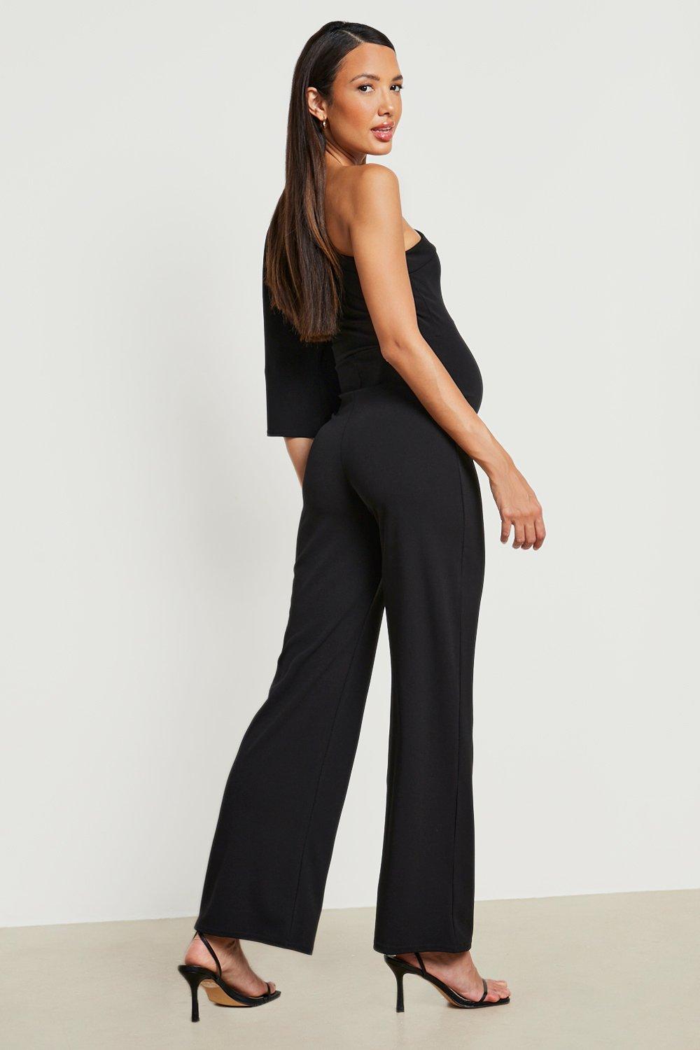 boohoo Maternity Relaxed Wide Leg Overalls - ShopStyle Jumpsuits & Rompers