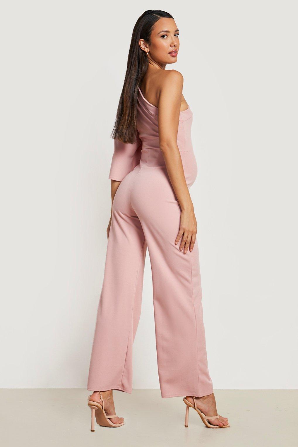 Pink blush best sale maternity jumpsuit