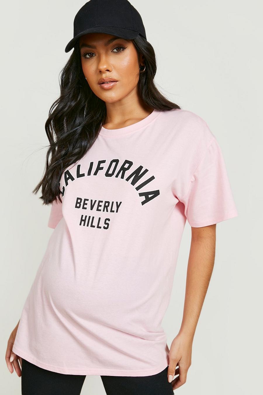 Fuchsia Maternity California T-shirt image number 1