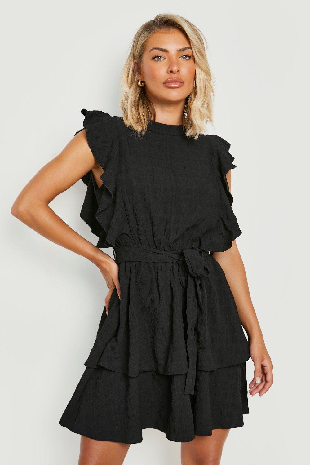 Decjuba maya ruffle dress sale