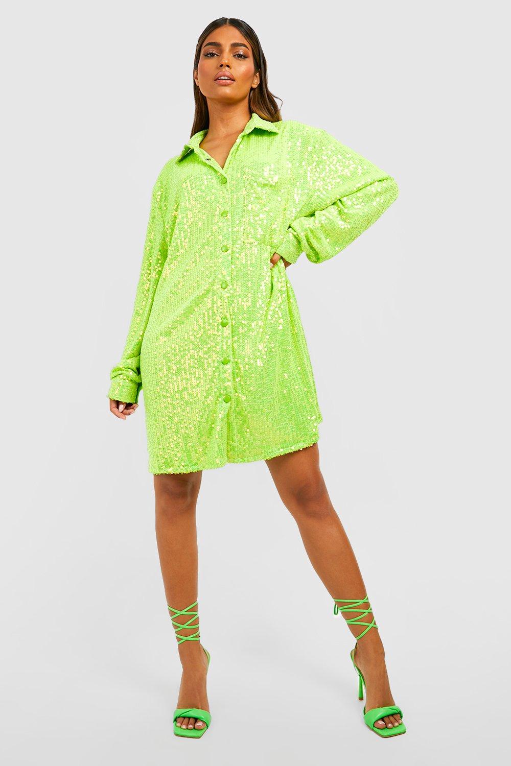 Neon oversized dress best sale