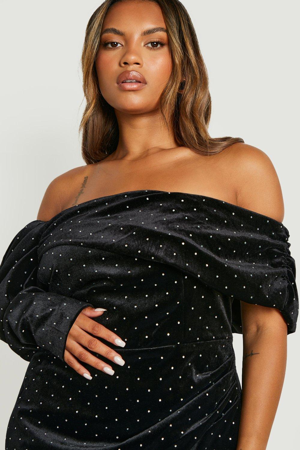 Off shoulder bodycon discount top