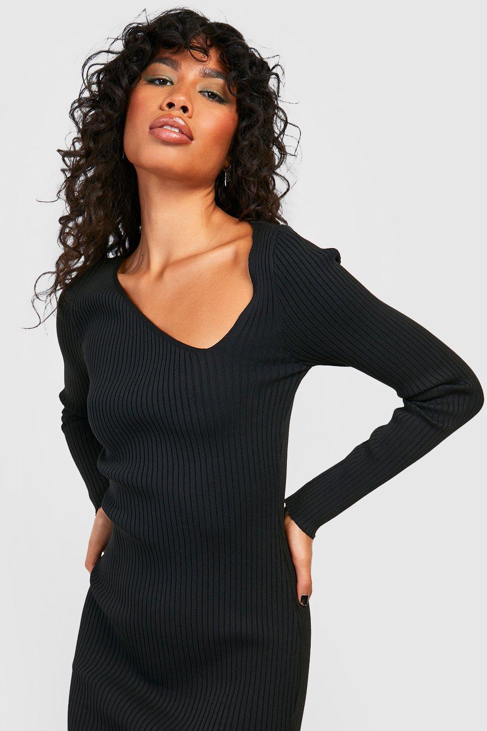 Asymmetric 2025 knit dress