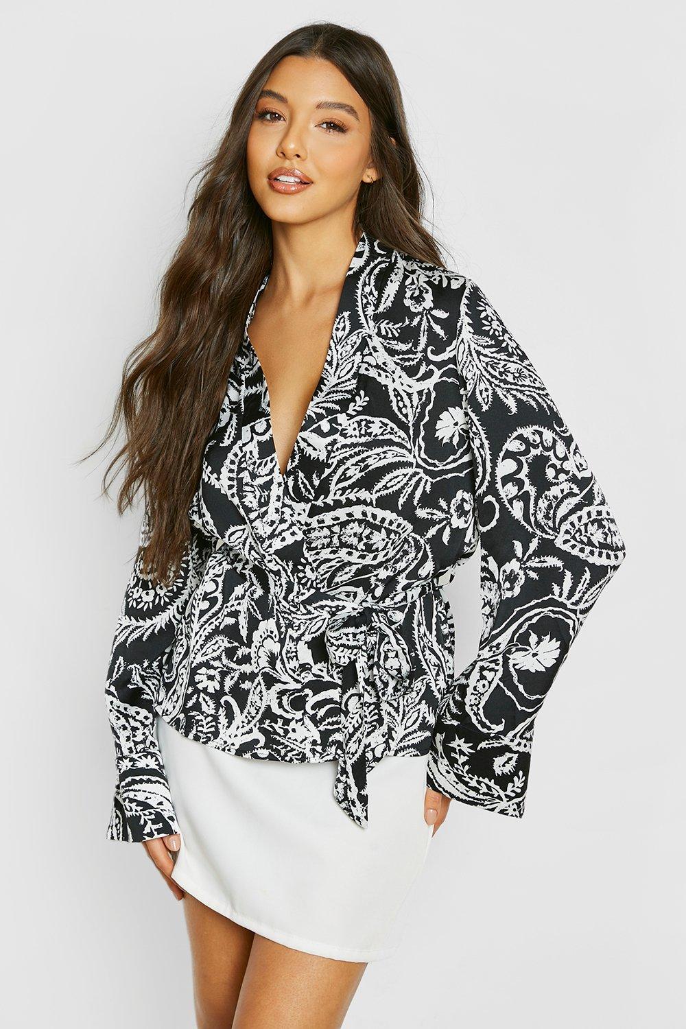 Blouse kimono top femme