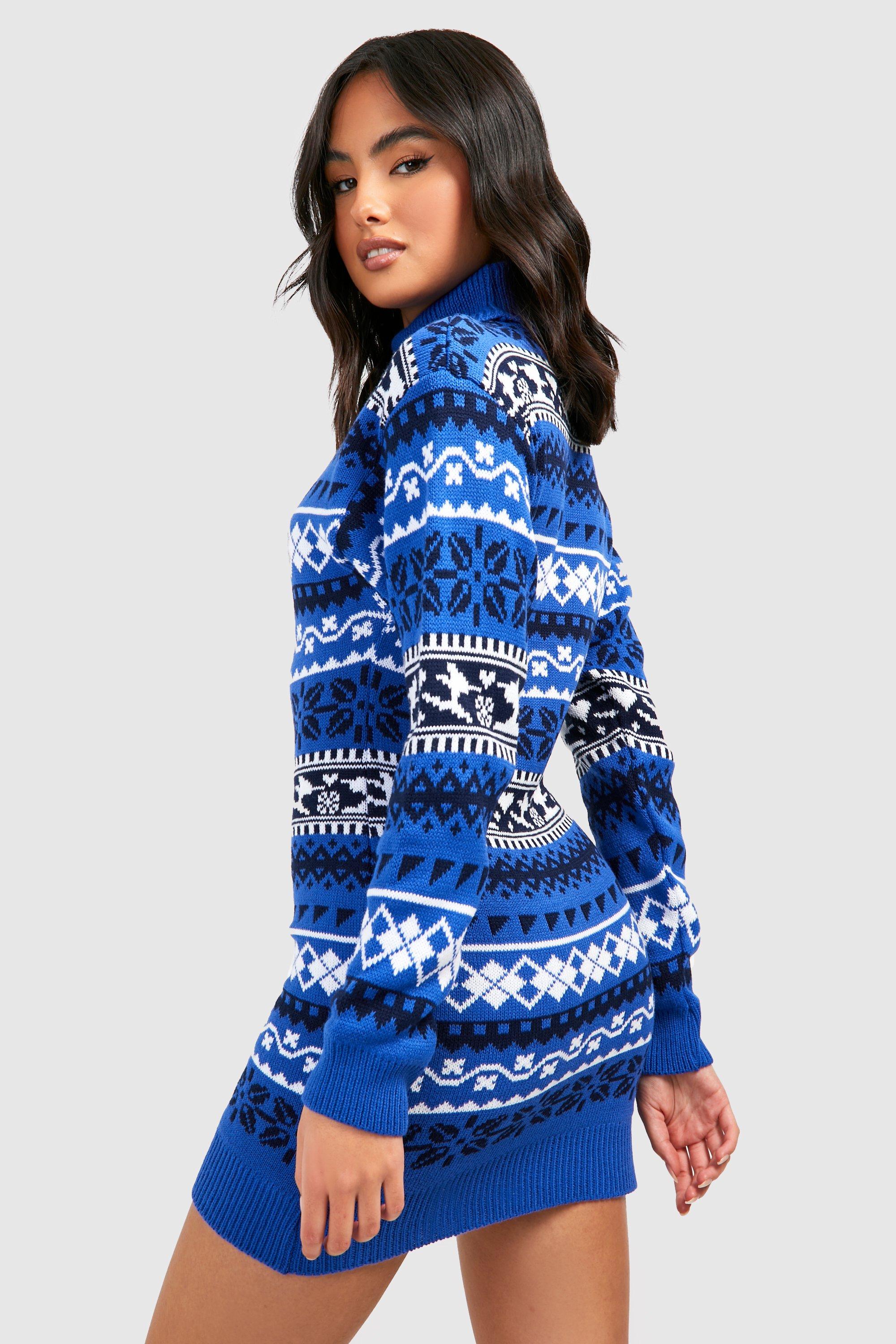 Boohoo blue outlet jumper