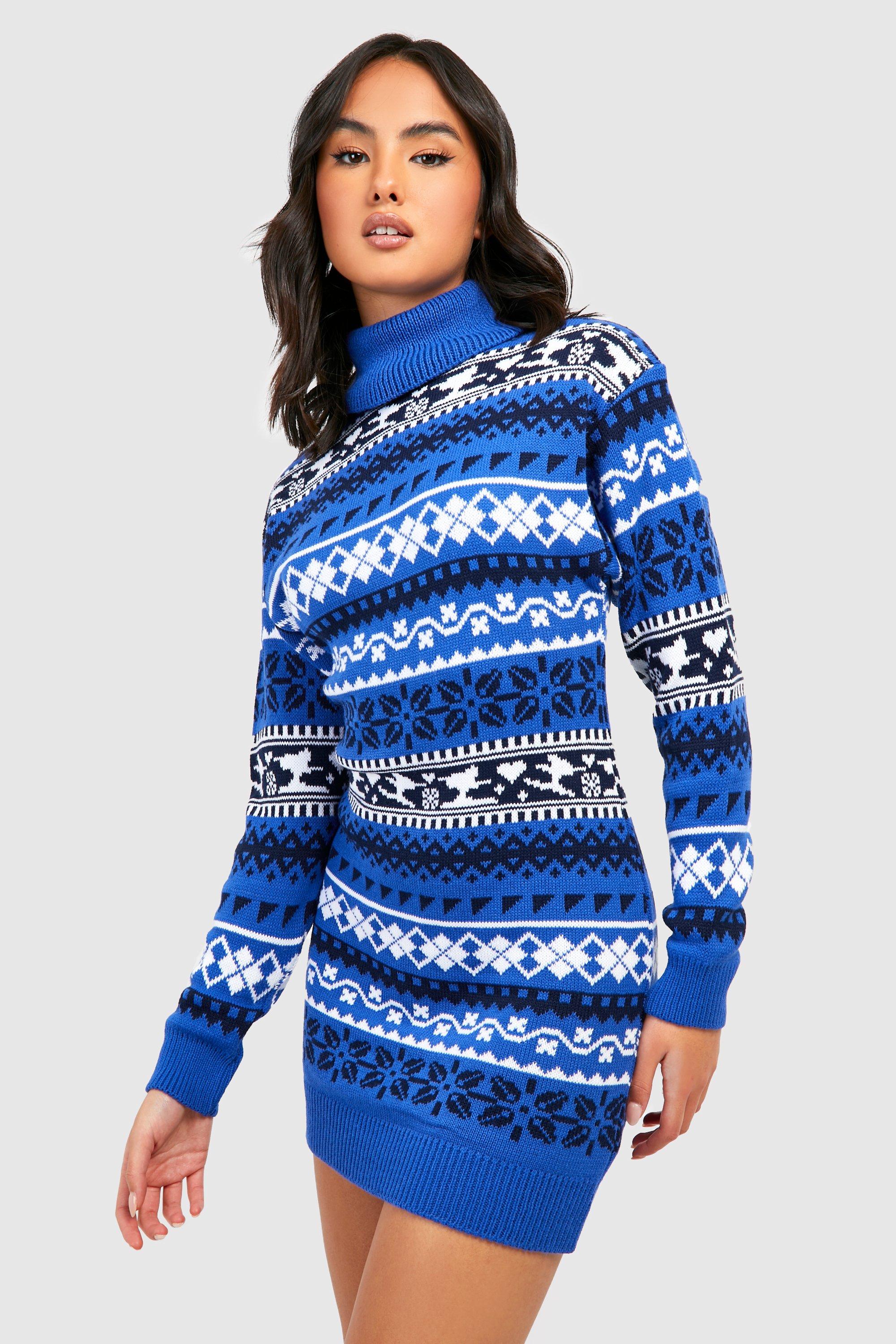 Fairisle jumper shop dress uk