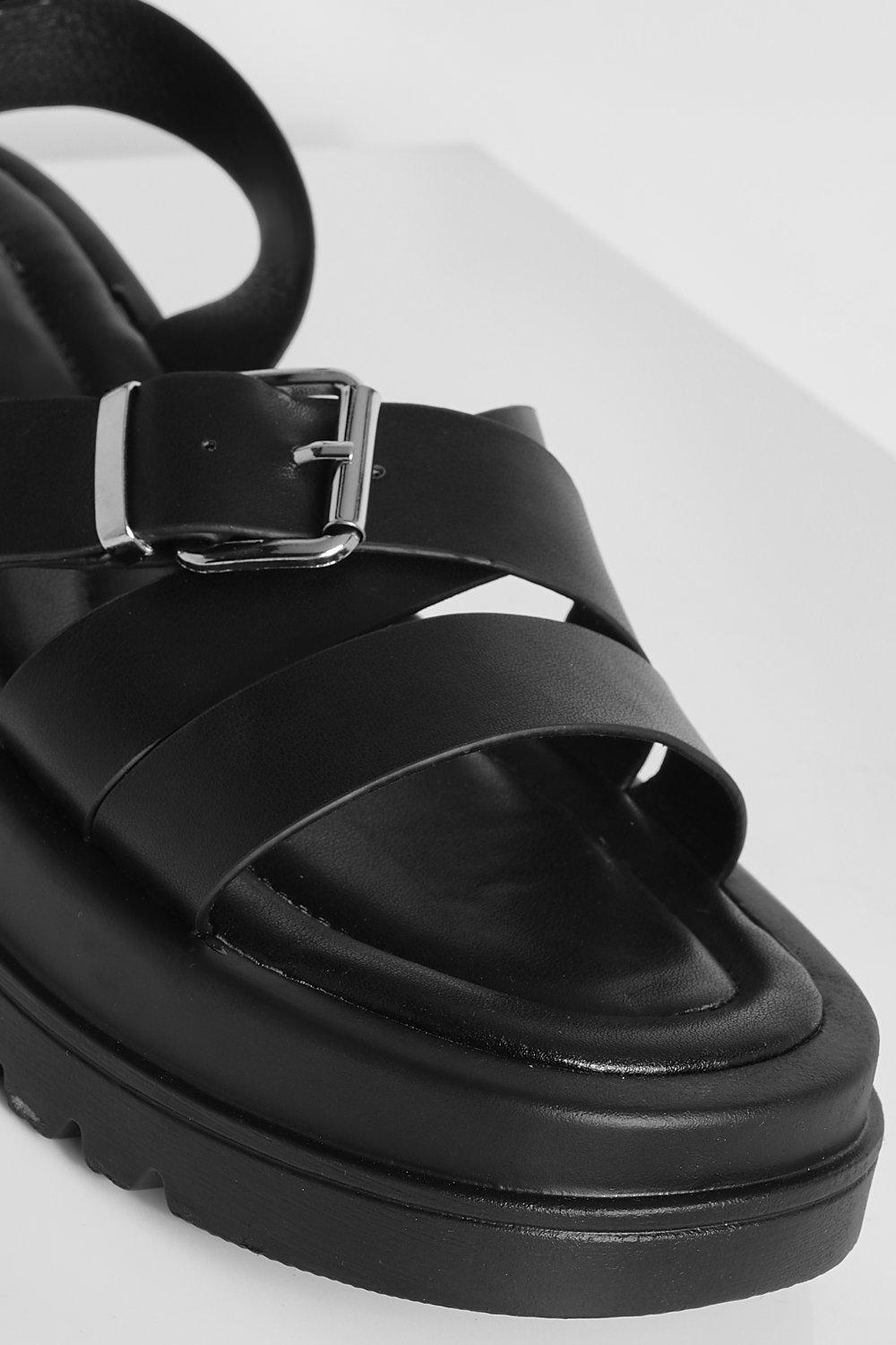 Chunky Buckle Sandal