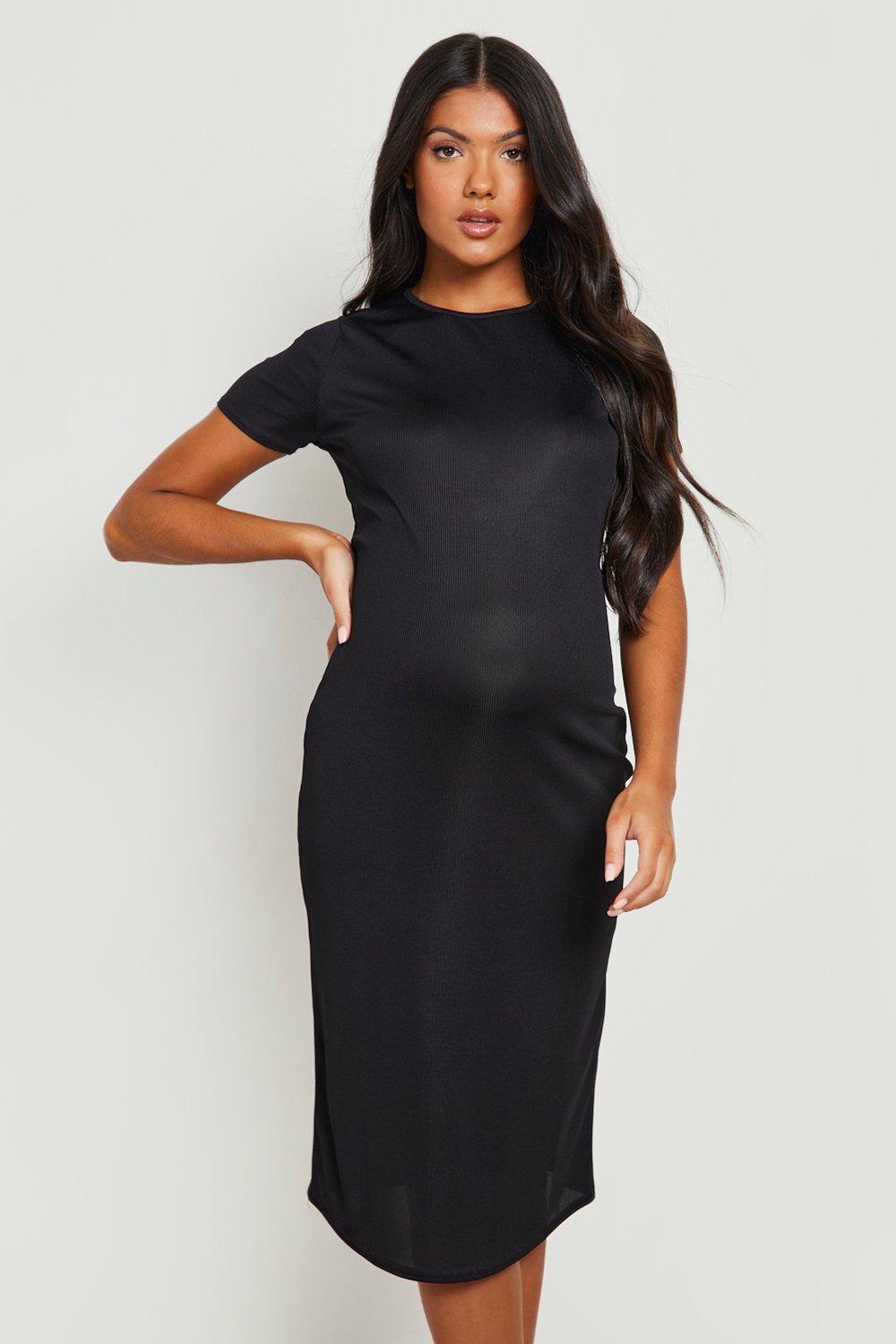 Black maternity dress outlet boohoo