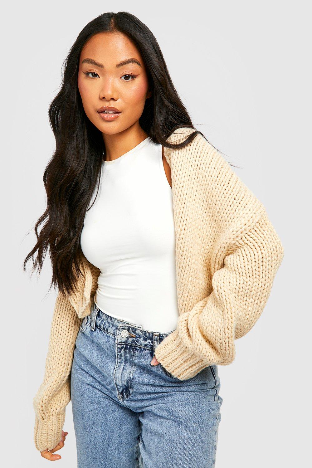 Chenille oversized cardigan best sale