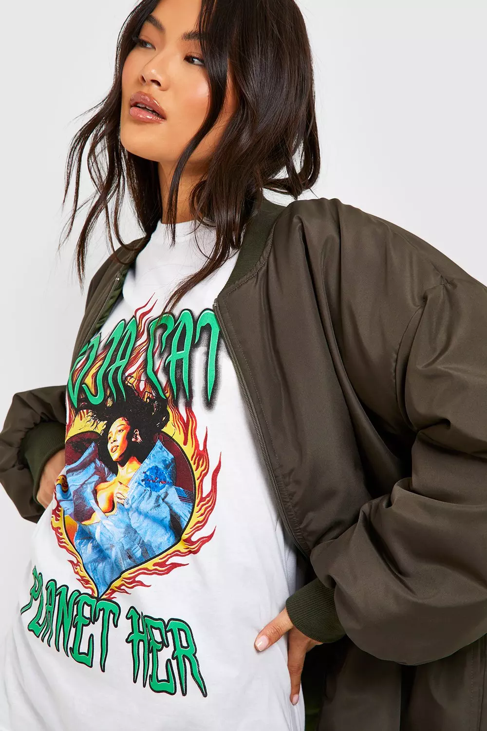 Doja Cat Planet Her License Oversized T shirt