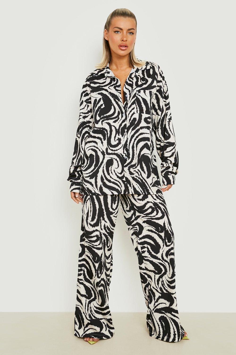 Boohoo best sale zebra pyjamas