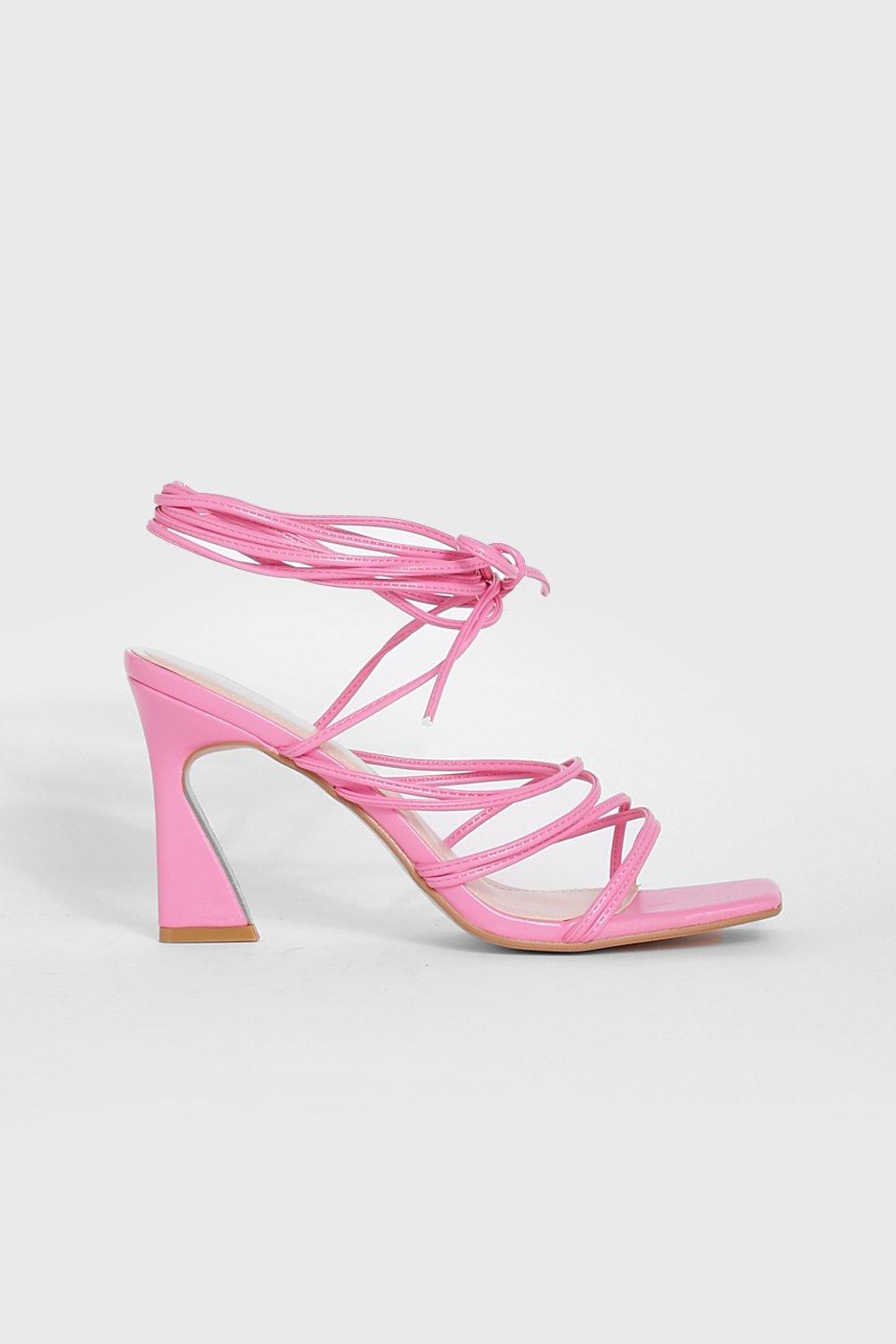 Boohoo pink sale sandals