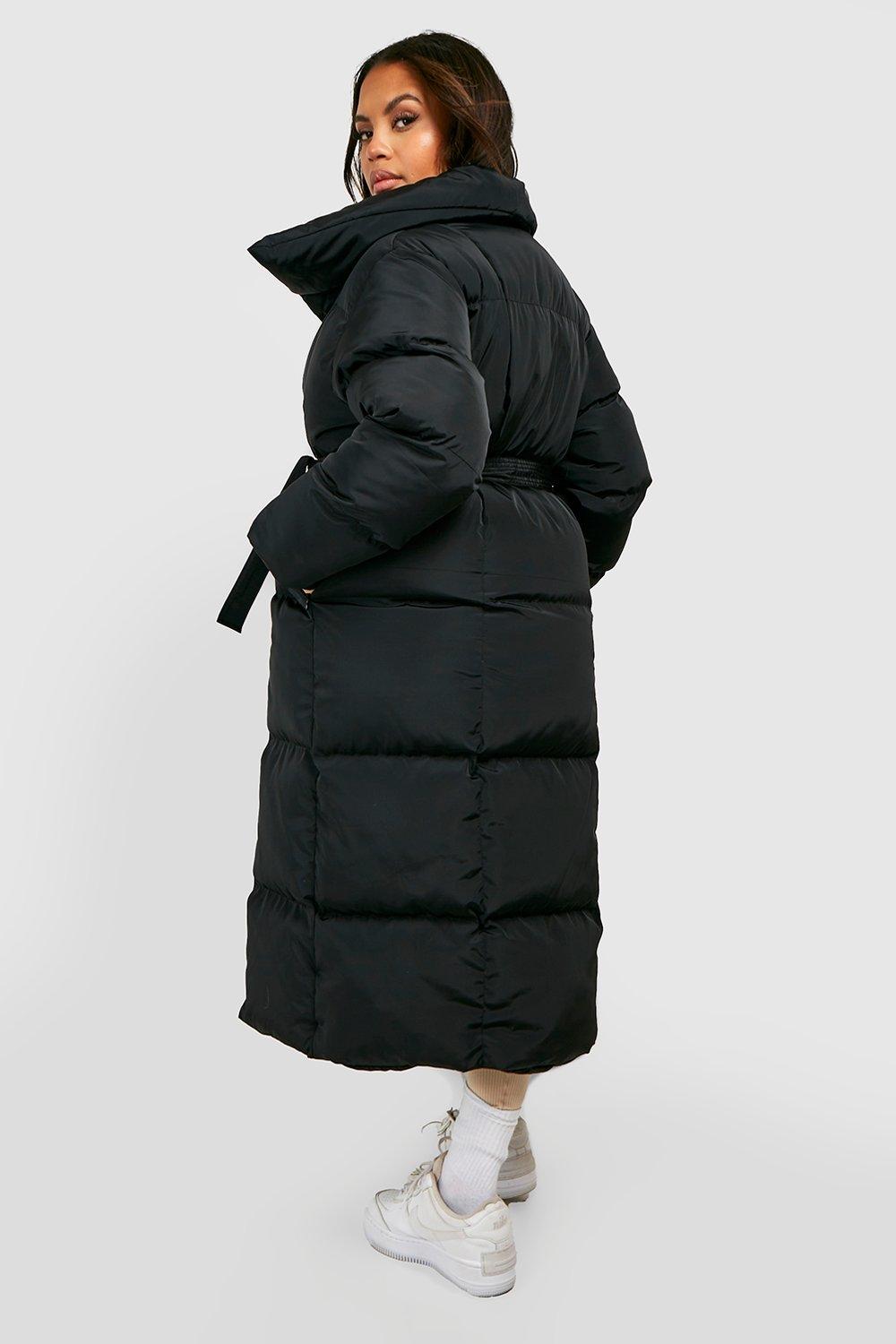 Boohoo plus store size coats