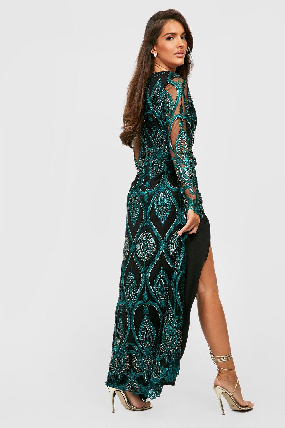 Boohoo robe de soiree sale