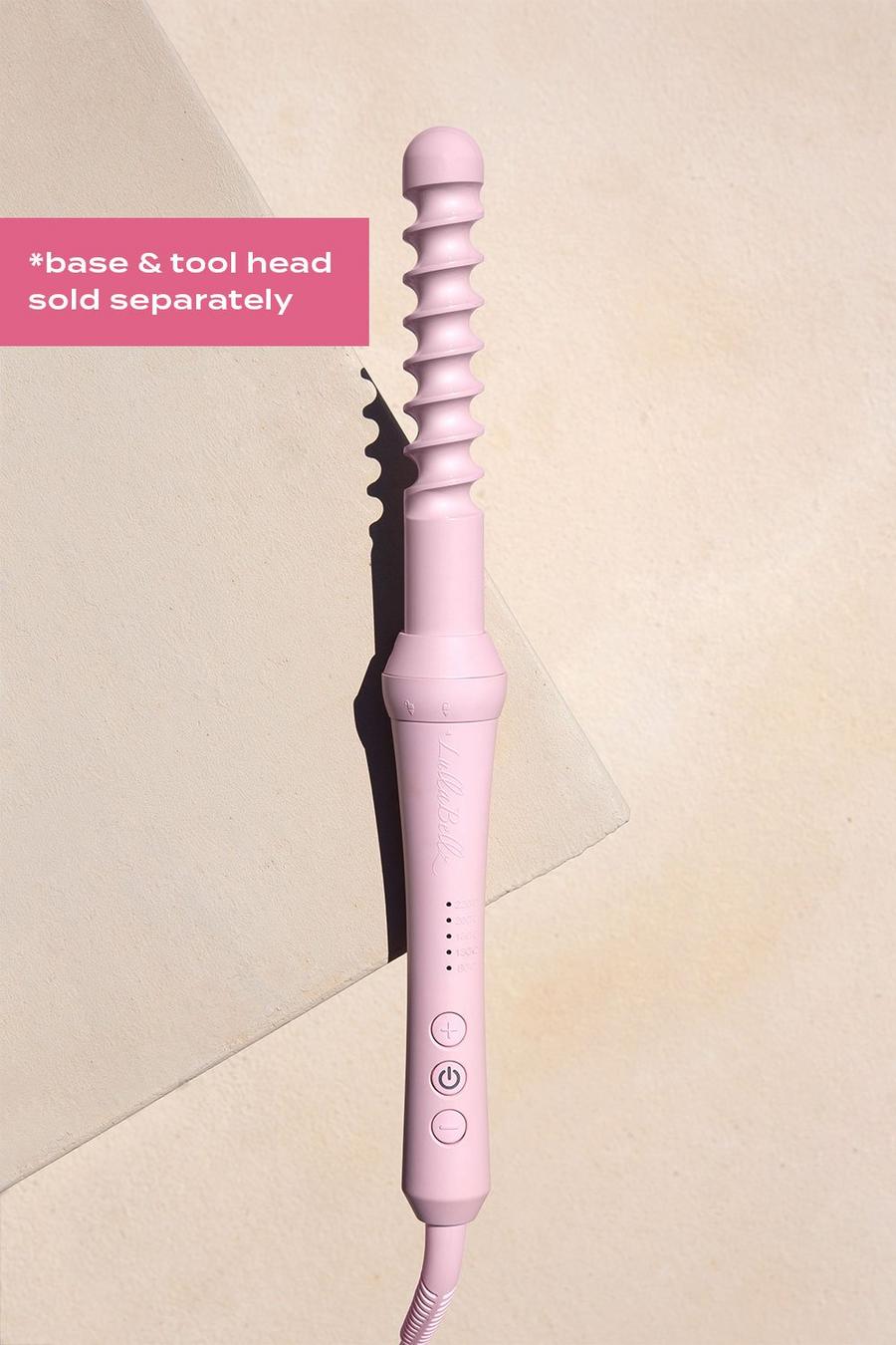 ורוד בייבי rosa מכשיר לעיצוב תלתלים Go Easy Curl Wand של Lullabellz Hair Tools