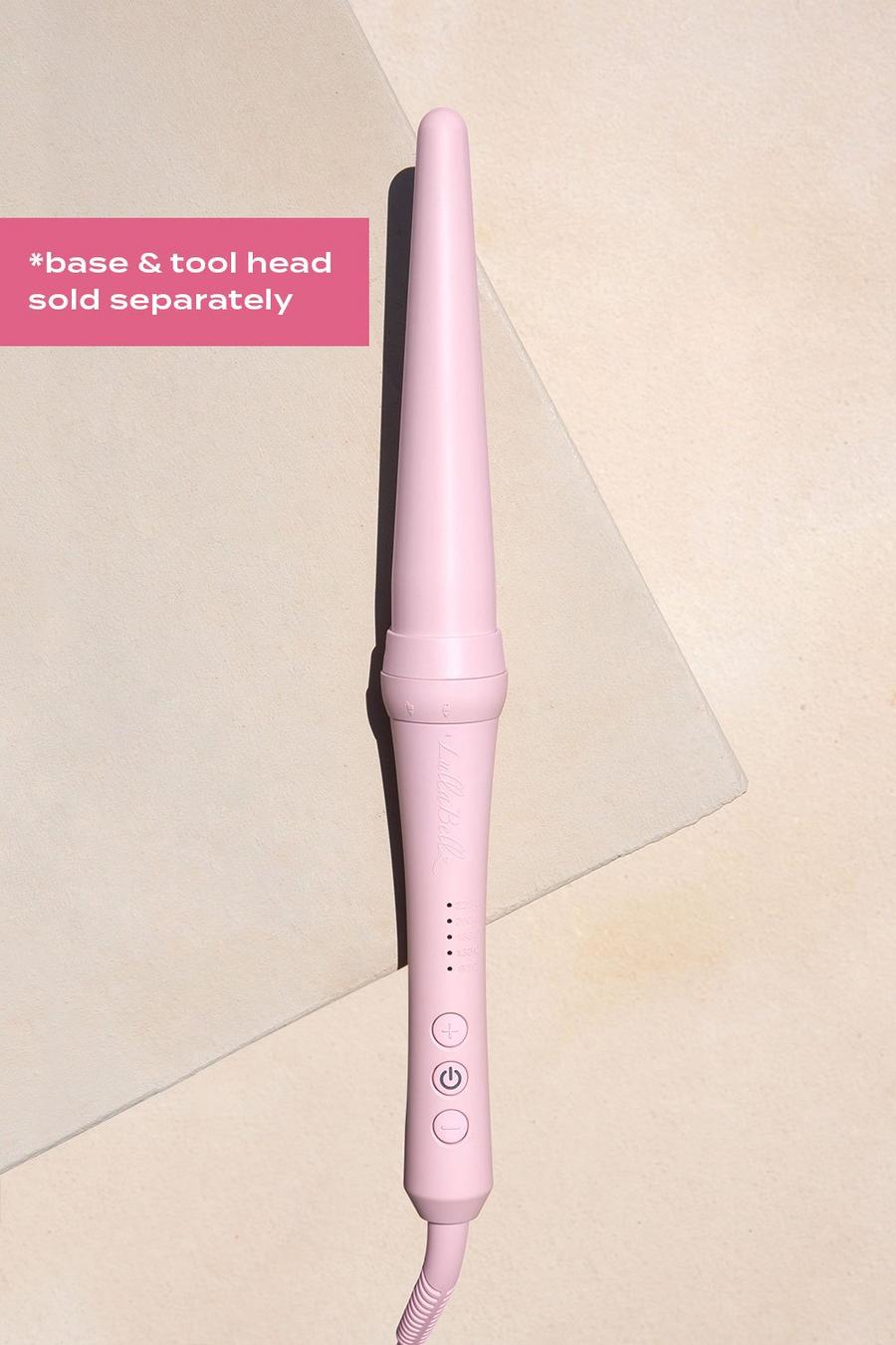 Baby pink Lullabellz Hair Tools Level Up Curl Wand image number 1