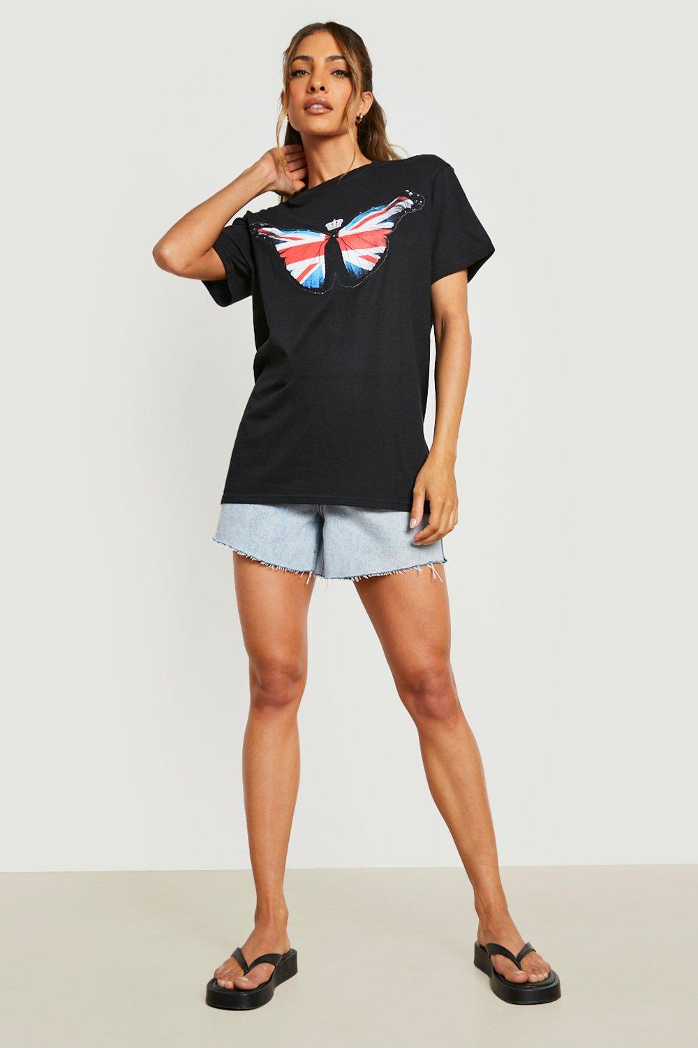 Union jack hotsell dress boohoo