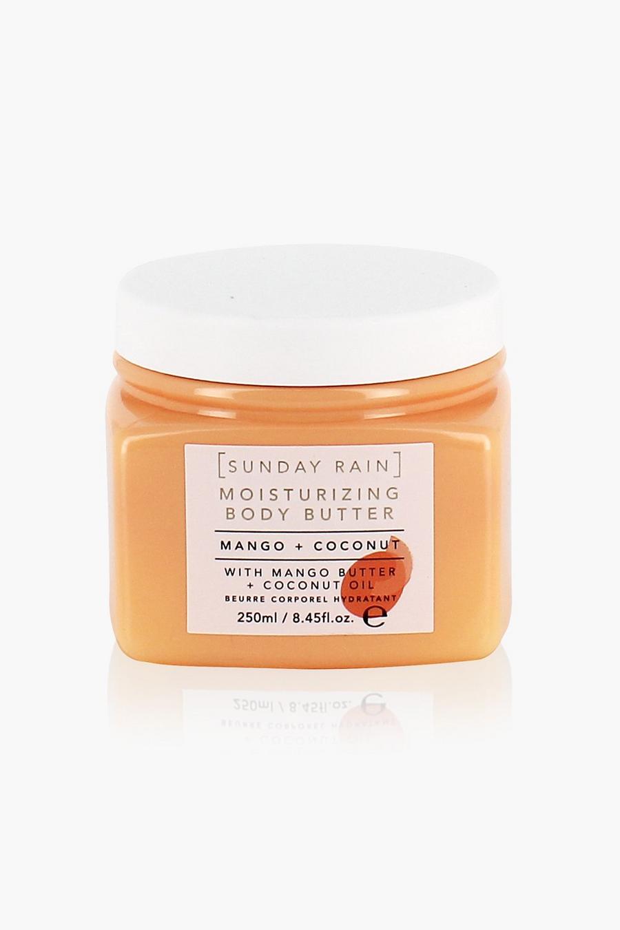 Sunday Rain Mango & Coconut Body Butter, Orange image number 1