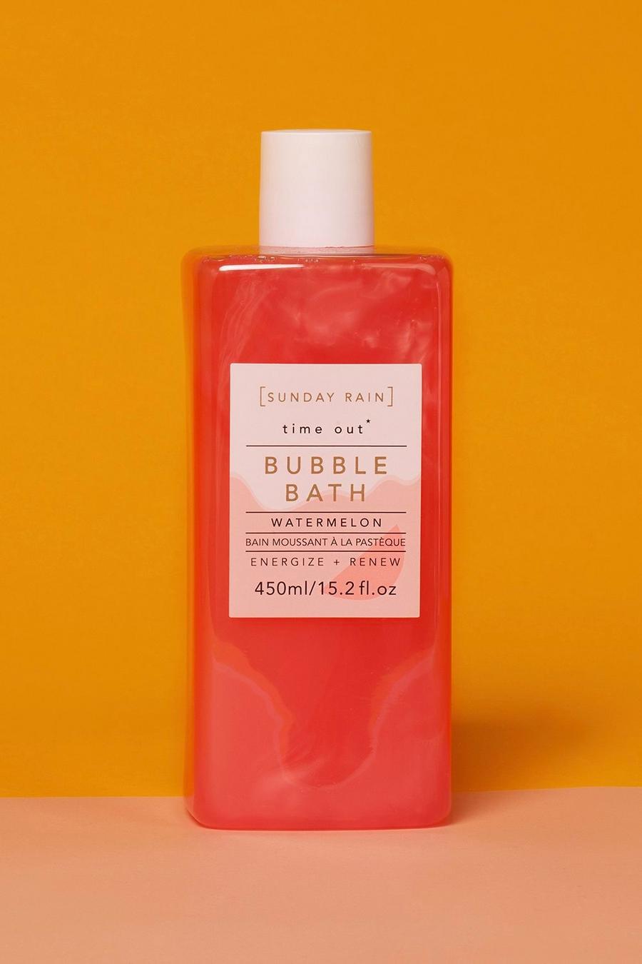 Burbujas de baño de sandía de Sunday Rain, Coral rosa