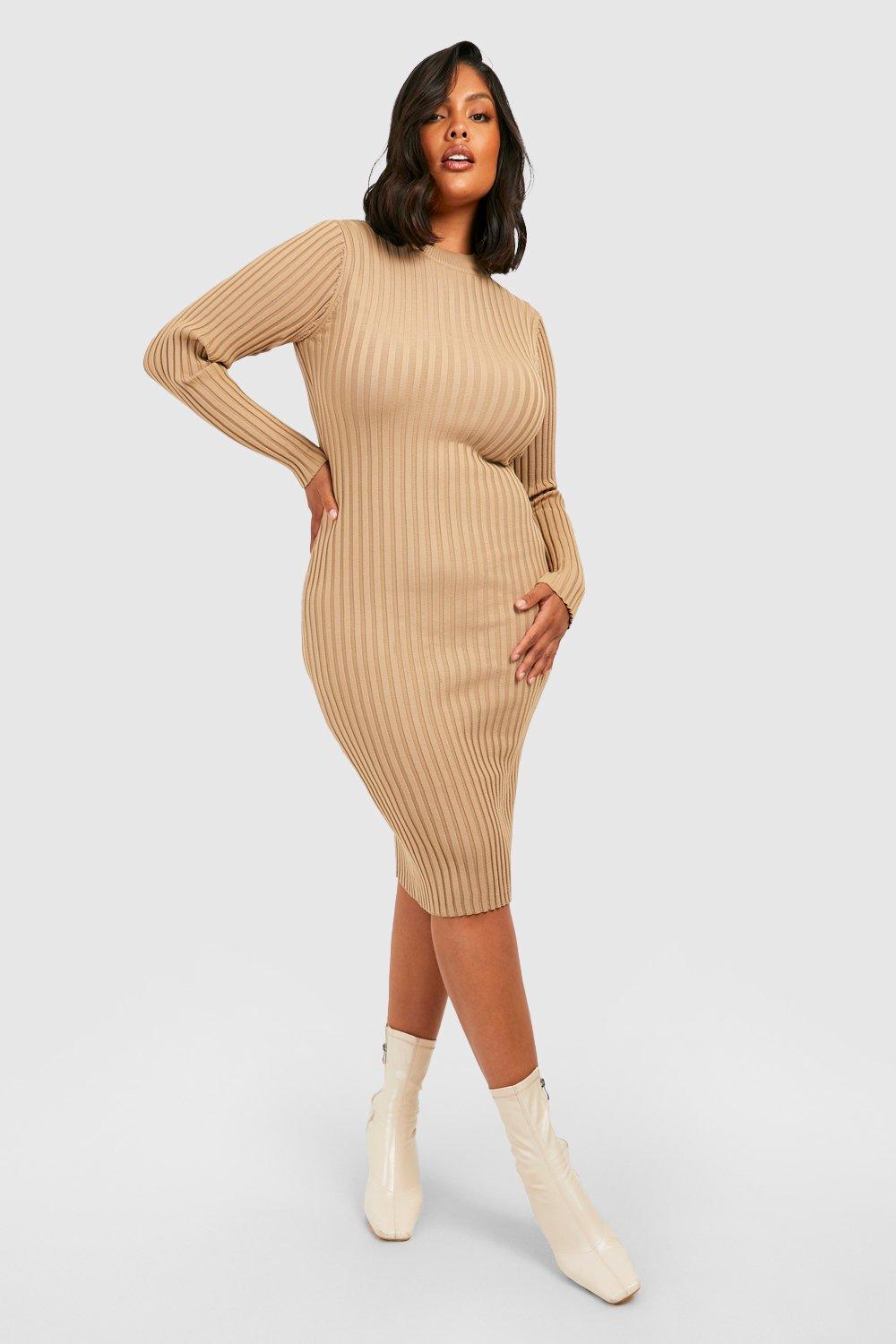 Boohoo hotsell knitted dress